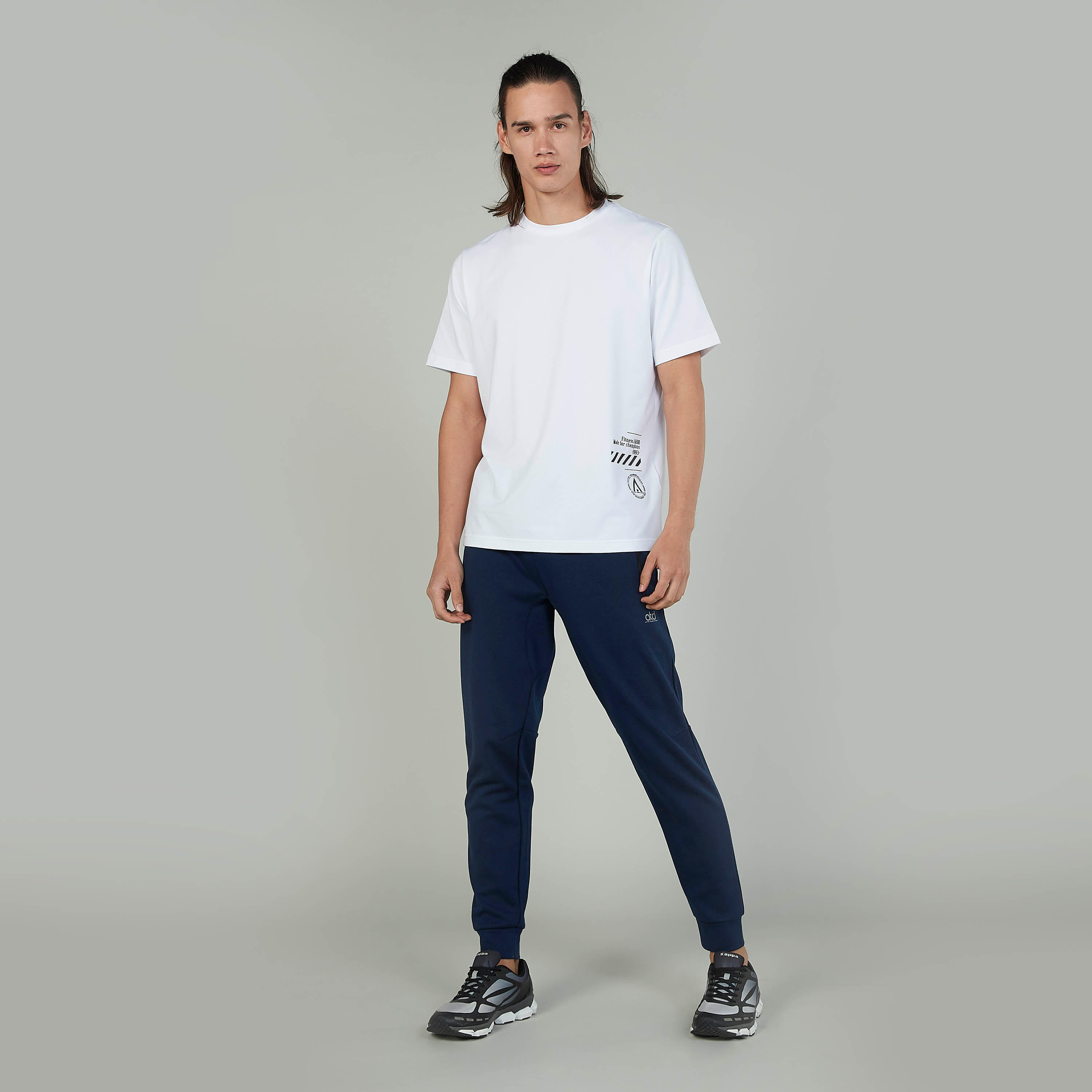 Printed T-shirt with Round Neck and Short Sleeves-men-clothing-sportswearandactivewear-tshirtsandpolos-image-2