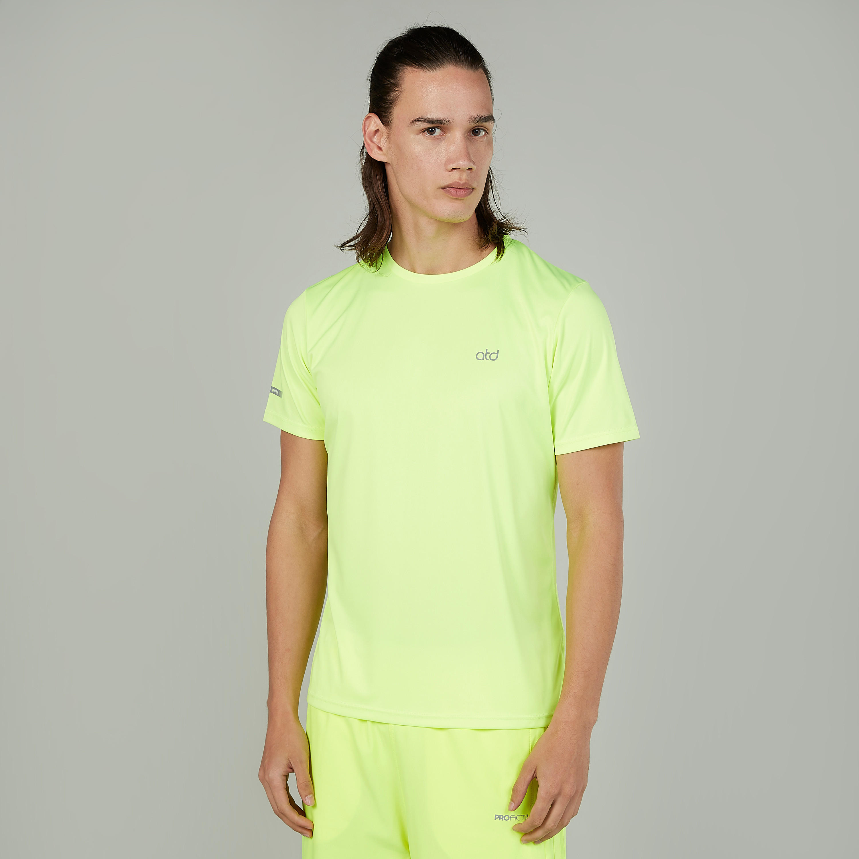 Printed T-shirt with Crew Neck and Short Sleeves-men-clothing-sportswearandactivewear-tshirtsandpolos-image-1