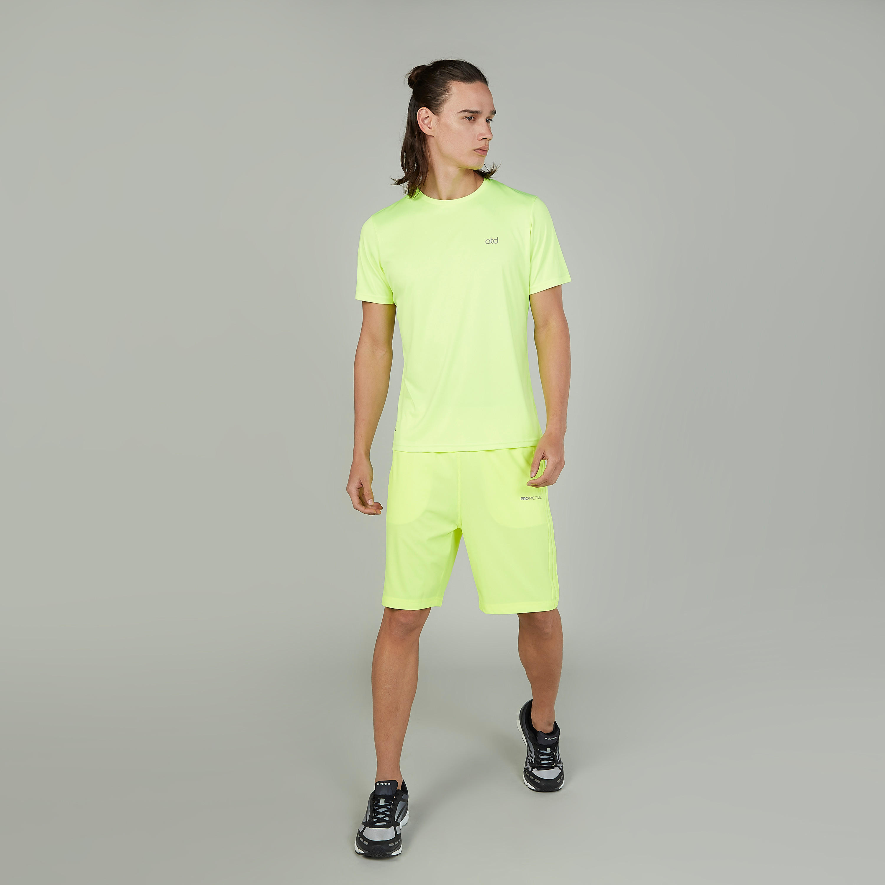Printed T-shirt with Crew Neck and Short Sleeves-men-clothing-sportswearandactivewear-tshirtsandpolos-image-2