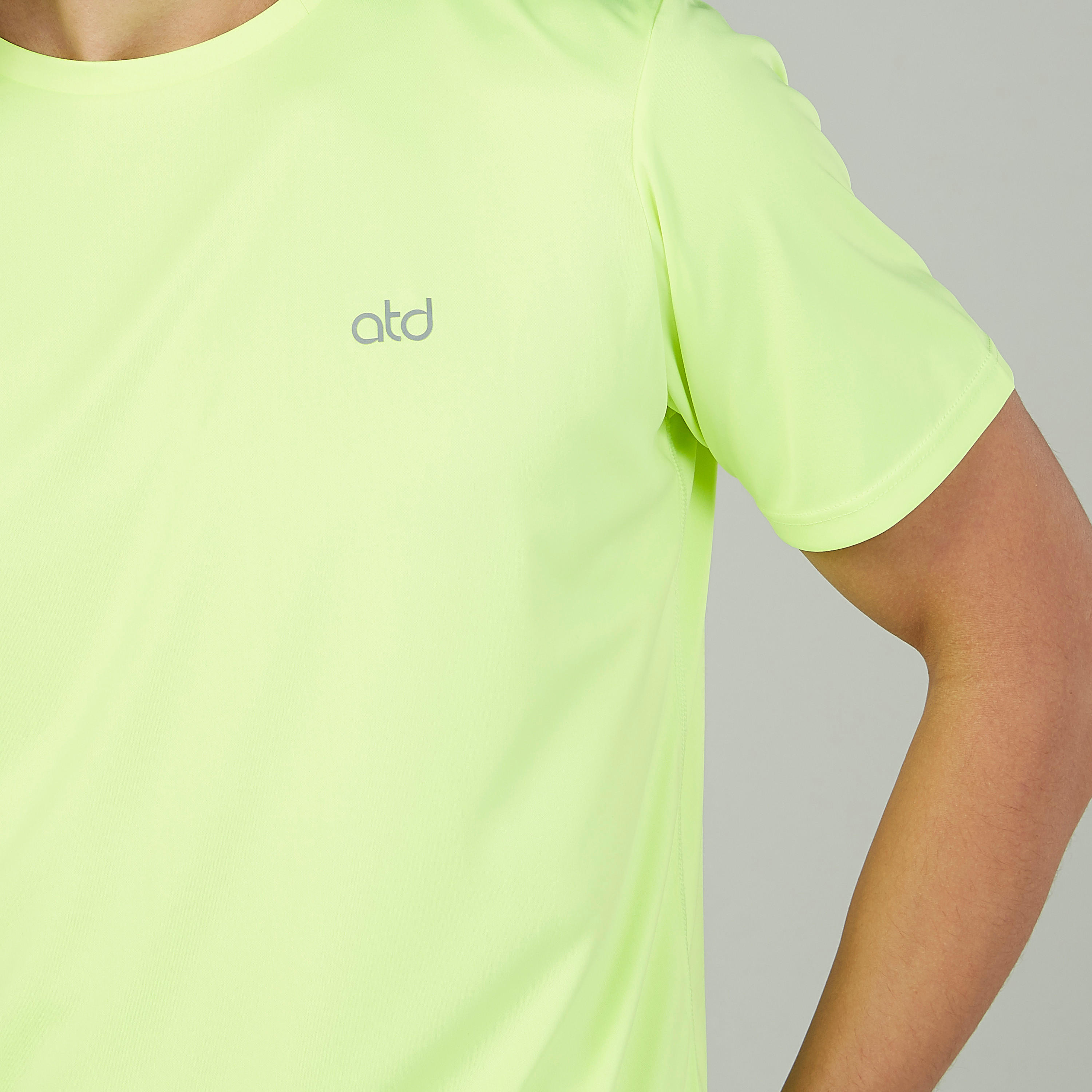 Printed T-shirt with Crew Neck and Short Sleeves-men-clothing-sportswearandactivewear-tshirtsandpolos-image-3