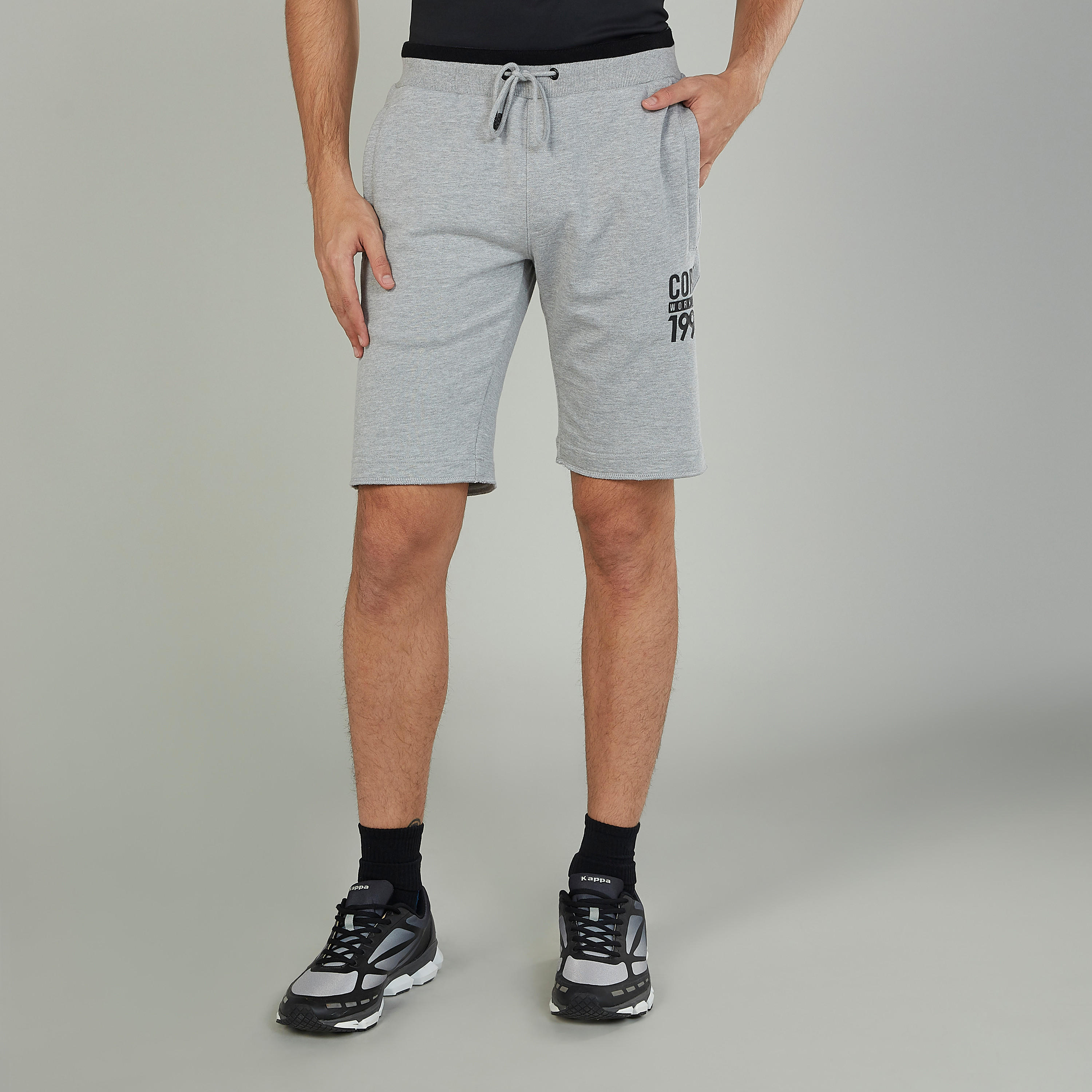 Shop Printed Shorts with Pocket Detail and Elasticised Waistband