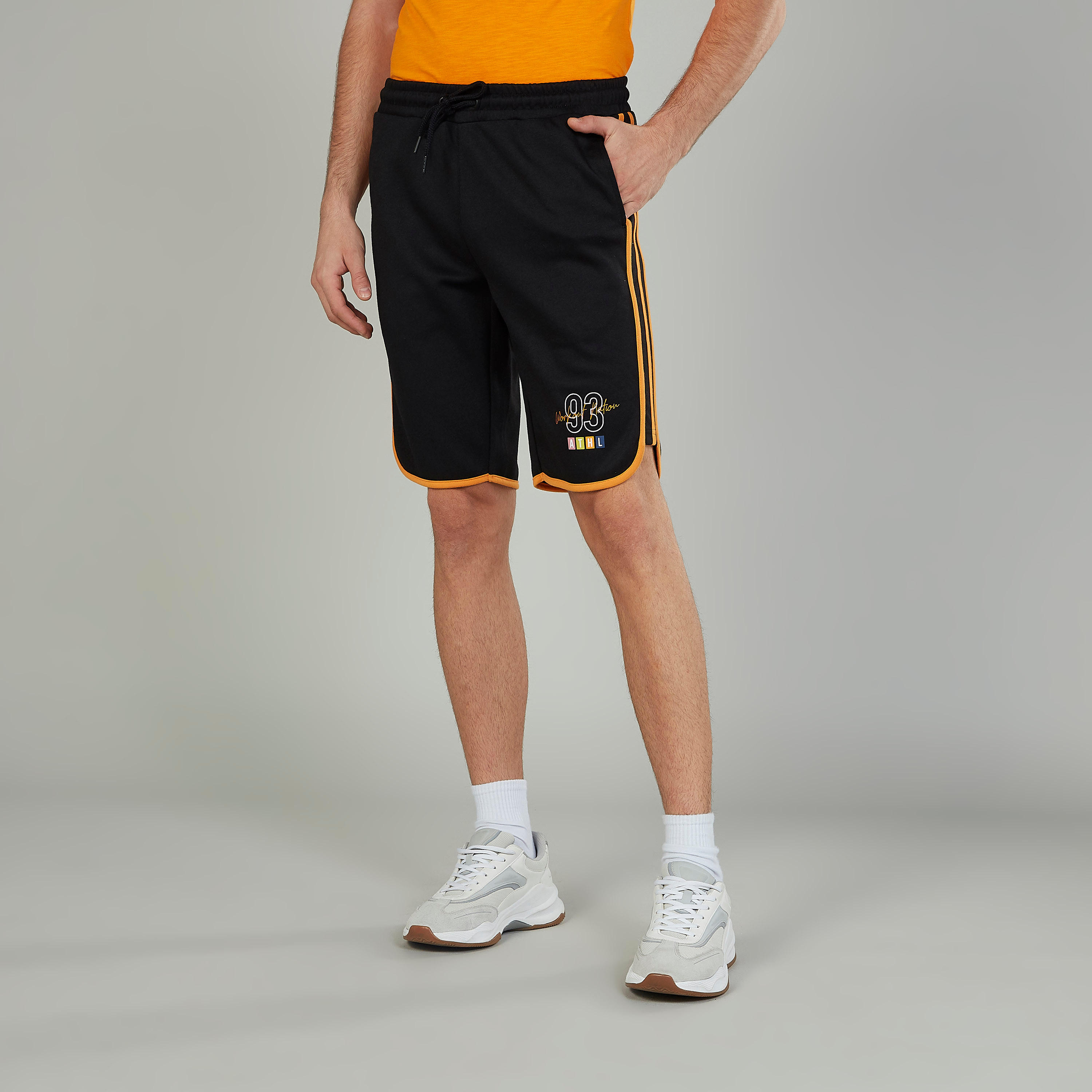 Stripe Detail Shorts with Pocket Detail and Drawstring-men-clothing-sportswearandactivewear-bottoms-image-1