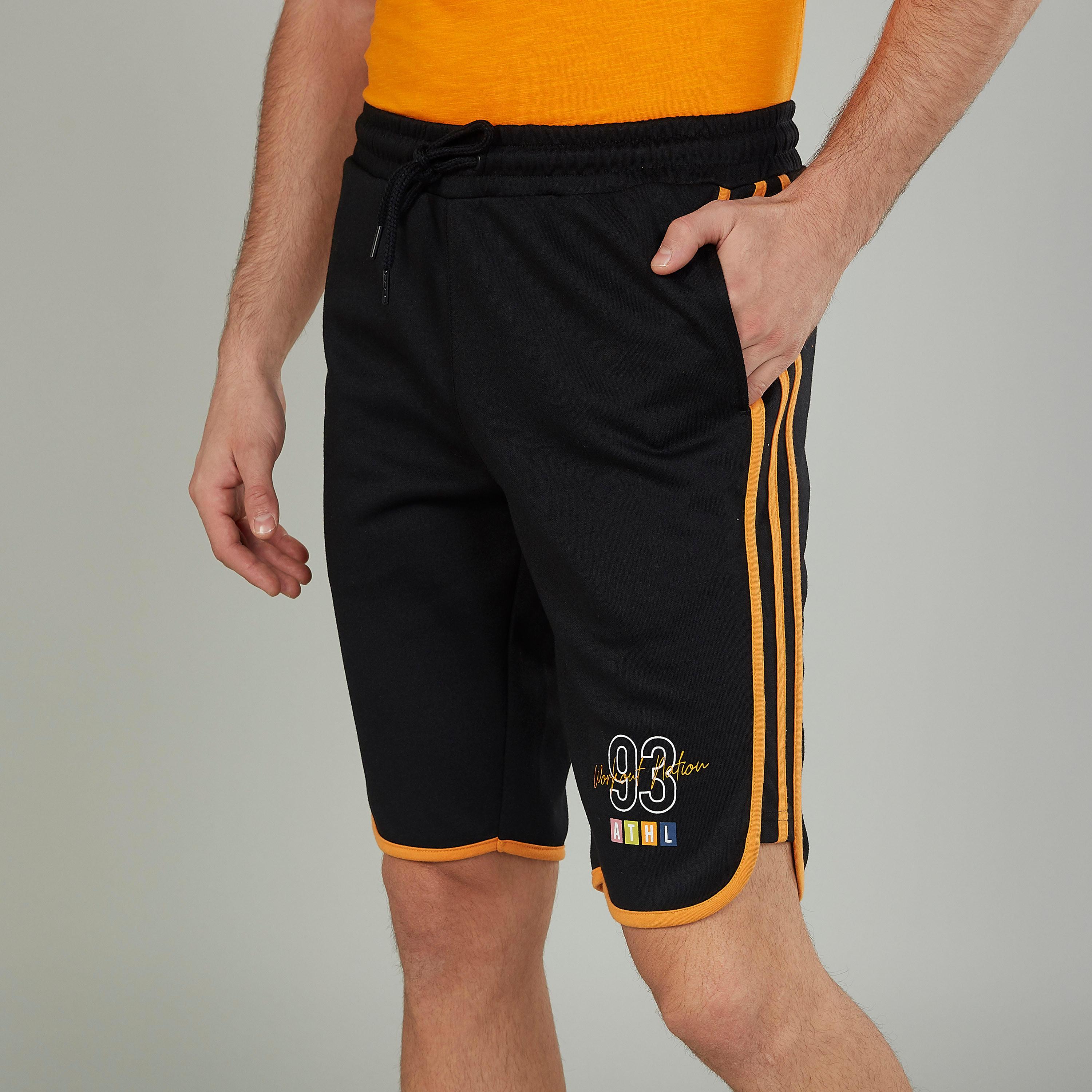 Stripe Detail Shorts with Pocket Detail and Drawstring-men-clothing-sportswearandactivewear-bottoms-image-3