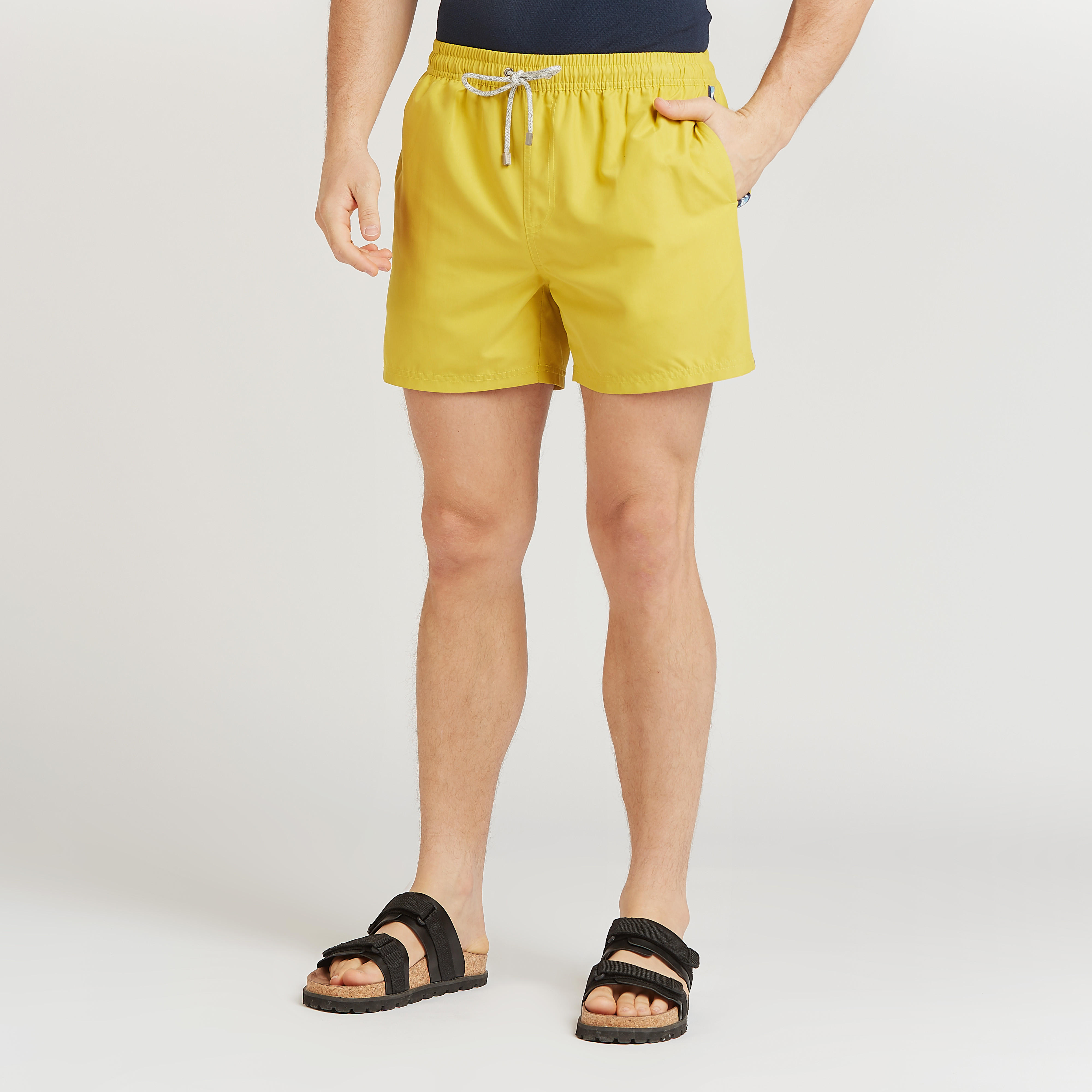 Tape Detail Shorts with Pockets and Drawstring-men-clothing-bottoms-shorts-image-4
