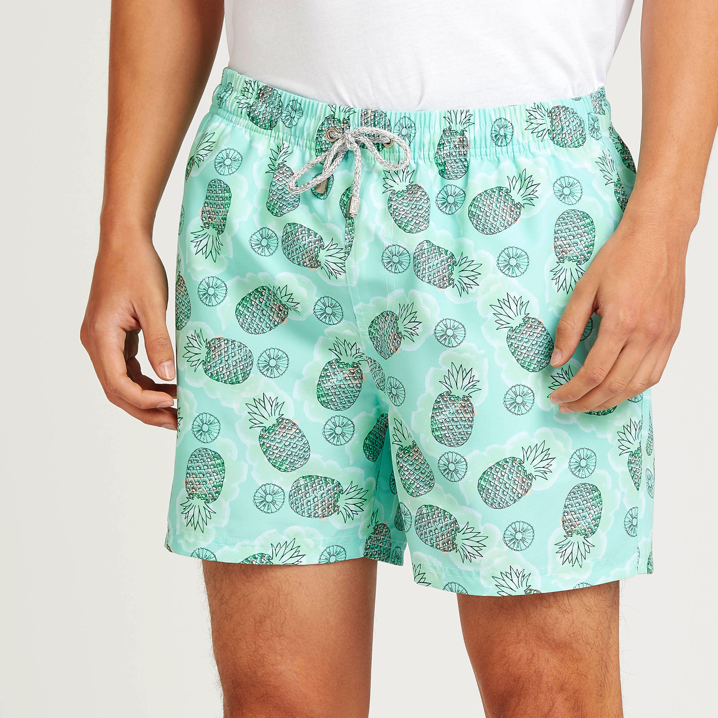 Printed Shorts with Pocket Detail and Drawstring-men-clothing-bottoms-shorts-image-3