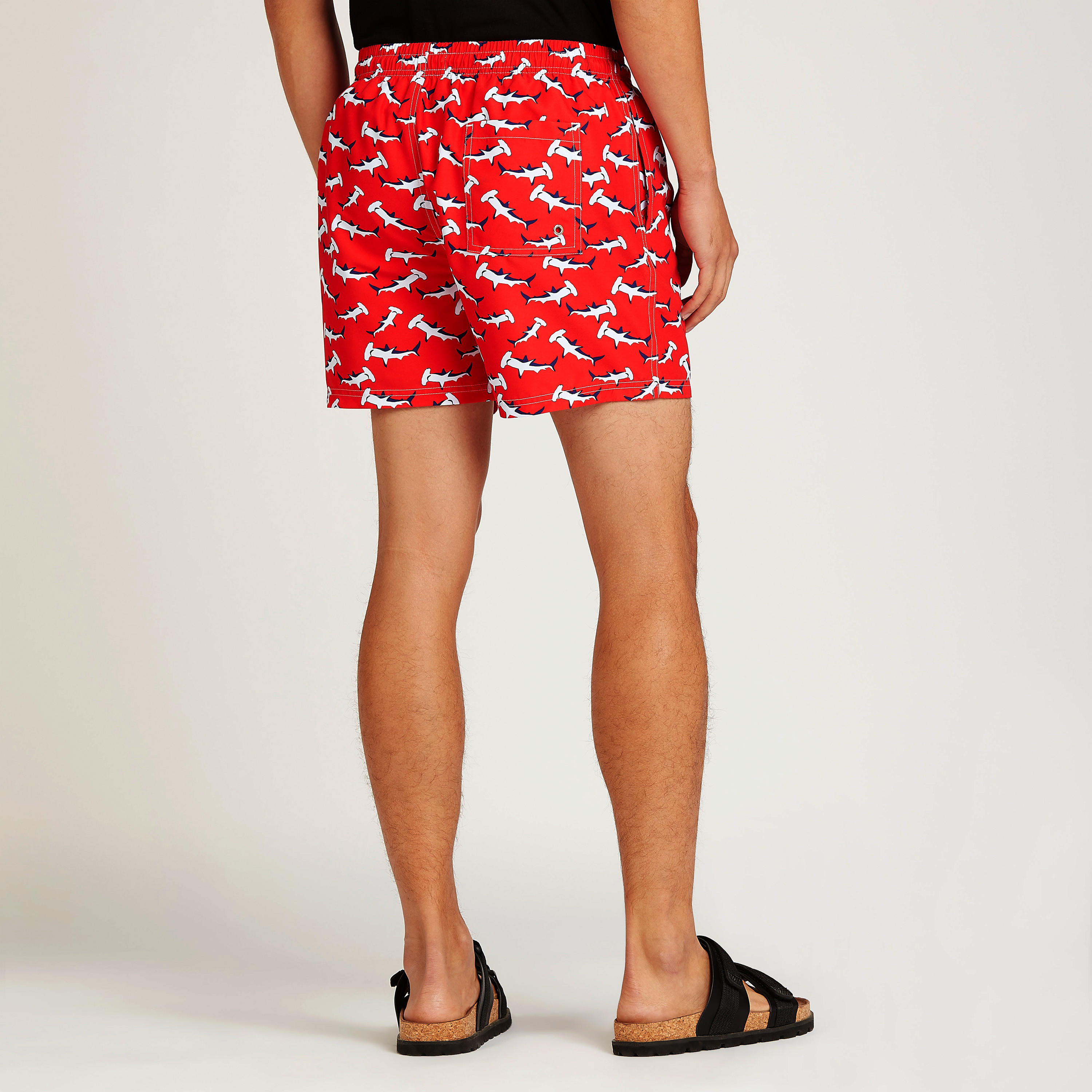 Printed Shorts with Pocket Detail and Drawstring-men-clothing-bottoms-shorts-image-4
