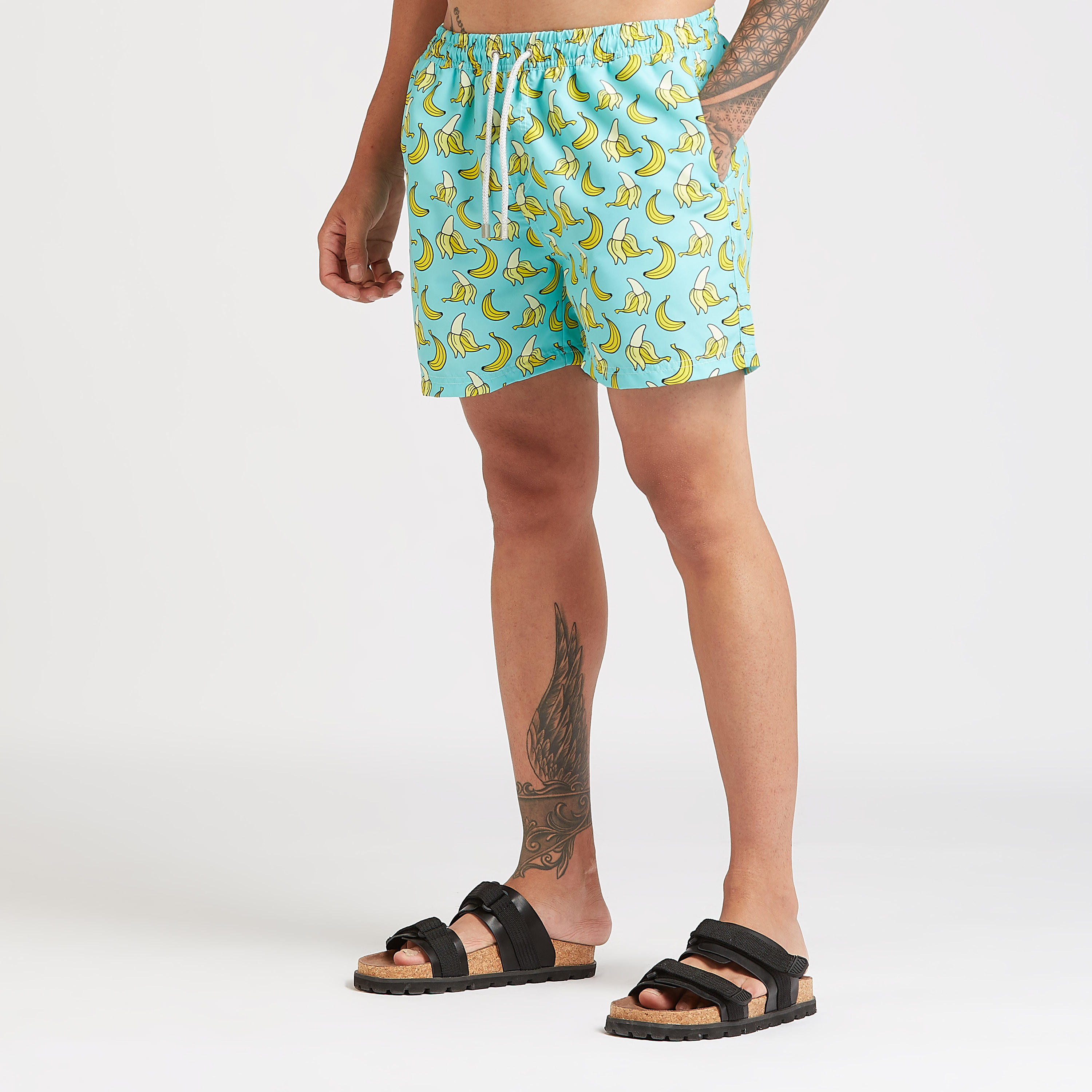 Printed Shorts with Pocket Detail and Drawstring-men-clothing-bottoms-shorts-image-1