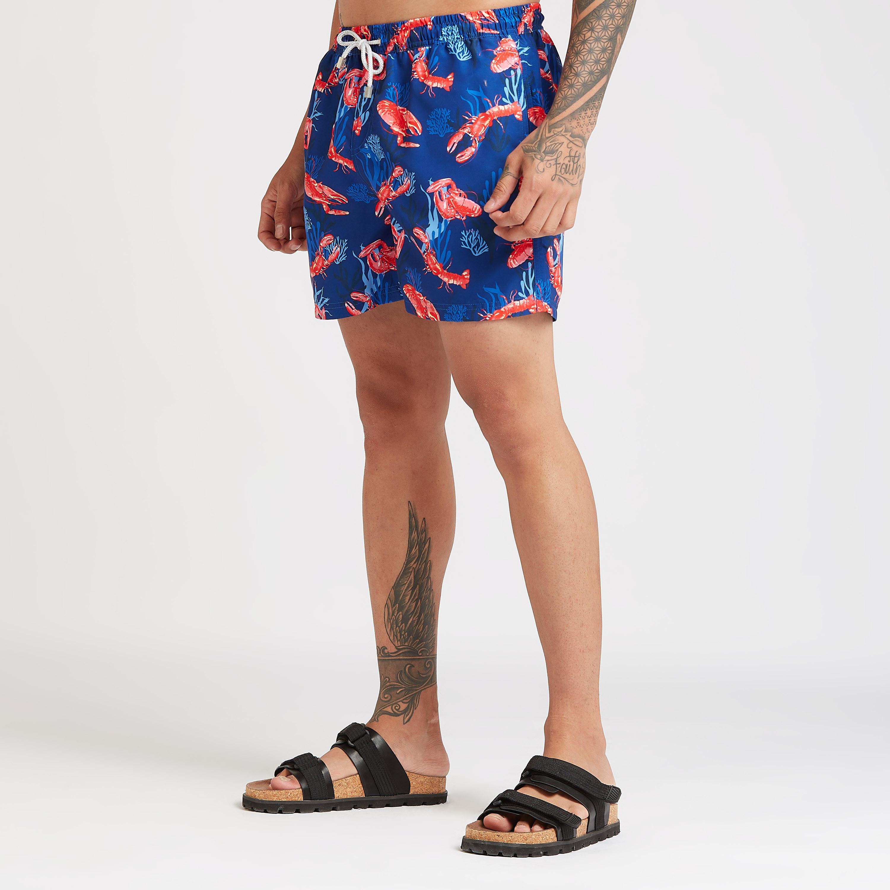 شورت بطبعات وخصر مطاطي ورباط-men-clothing-bottoms-shorts-image-4