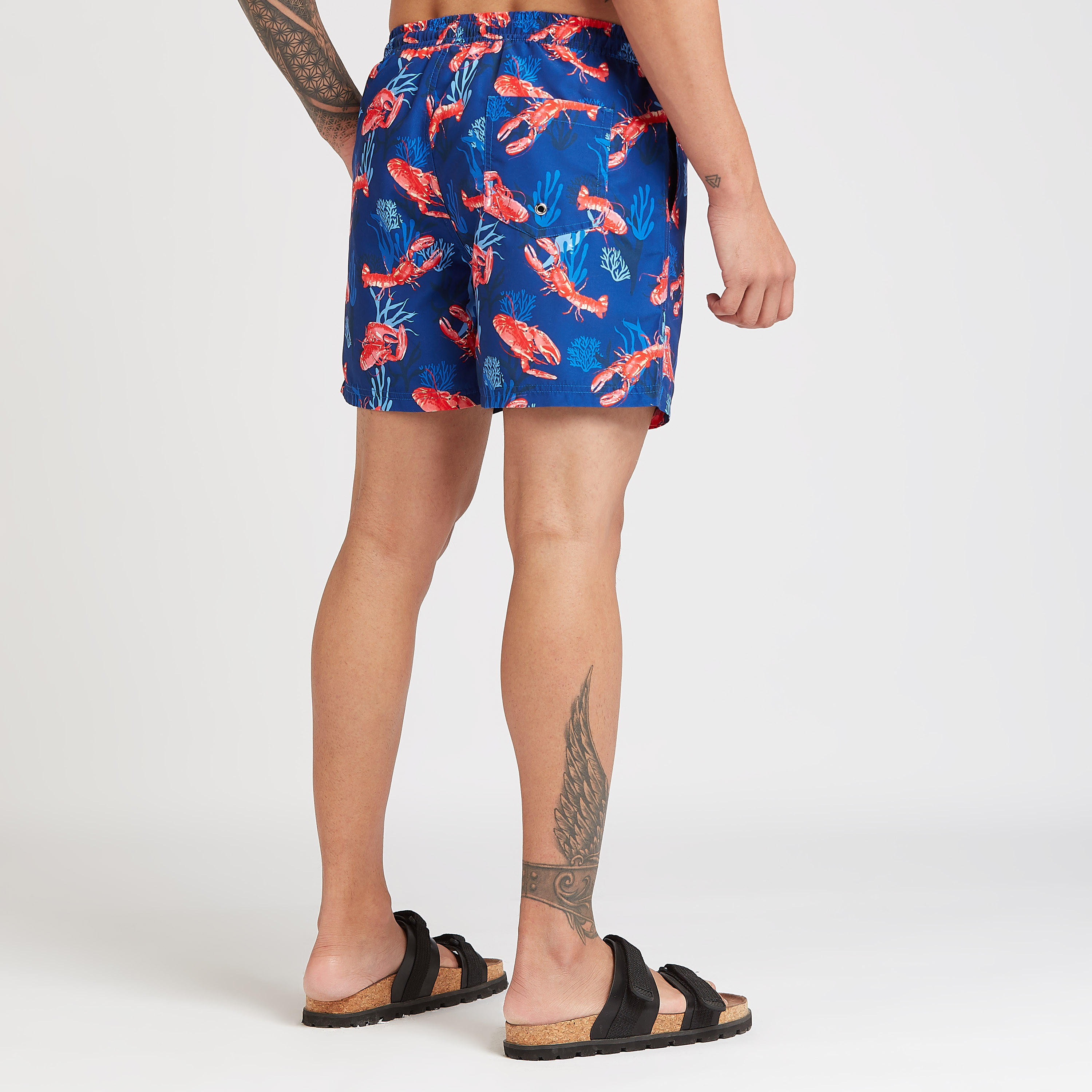 شورت بطبعات وخصر مطاطي ورباط-men-clothing-bottoms-shorts-image-1