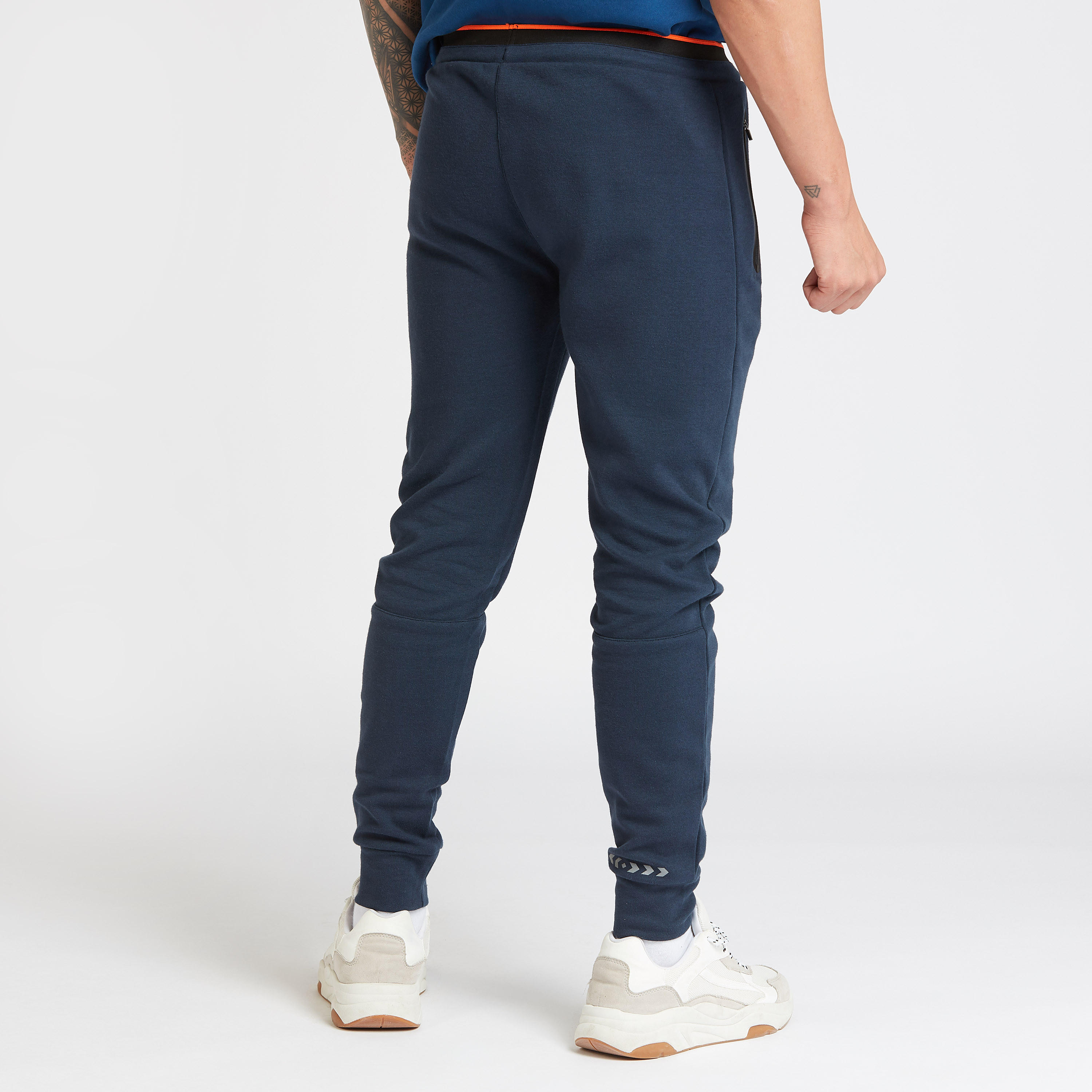 Full Length Solid Jog Pants with Pocket Detail and Drawstring-men-clothing-sportswearandactivewear-bottoms-image-4