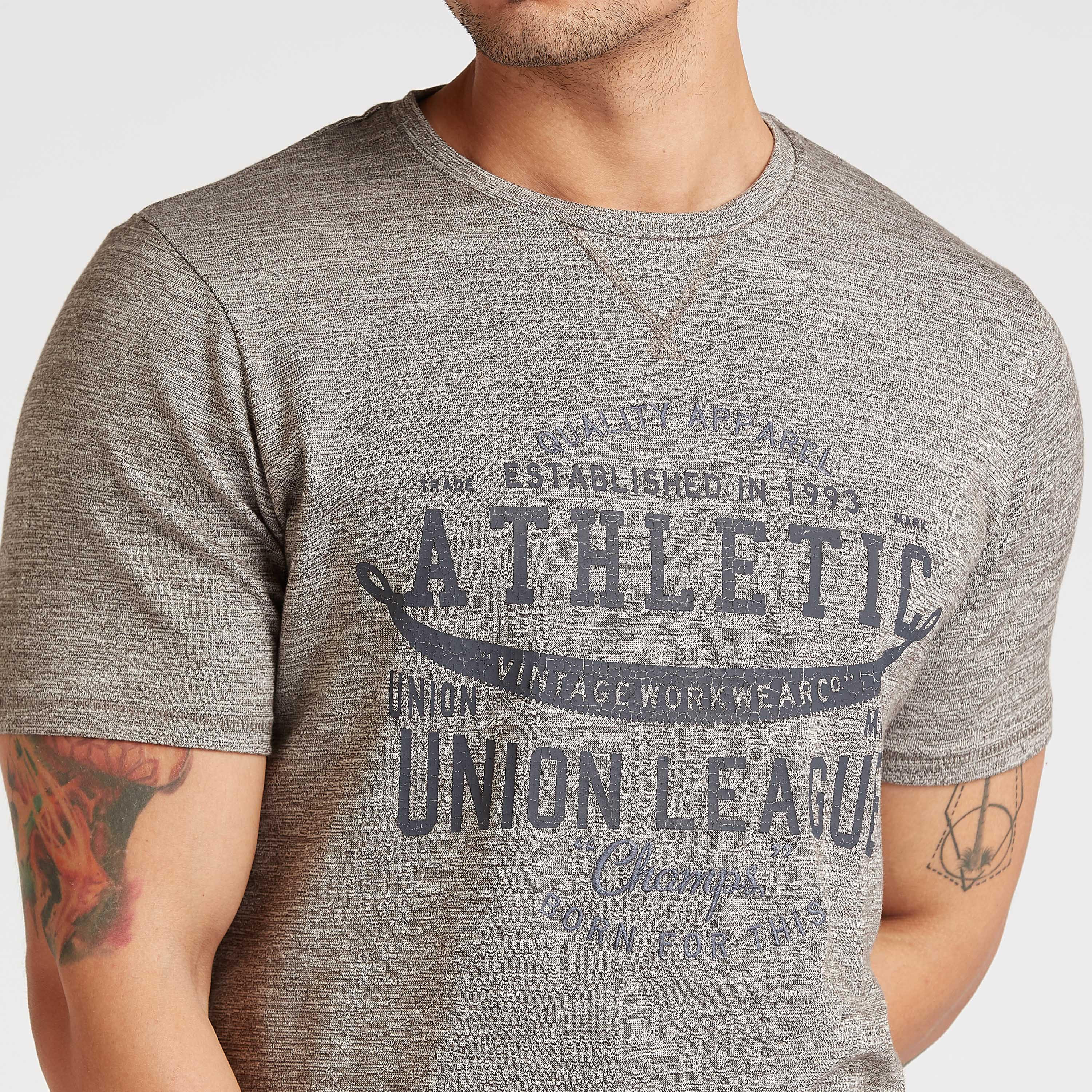 Printed T-shirt with Crew Neck and Short Sleeves-men-clothing-sportswearandactivewear-tshirtsandpolos-image-3