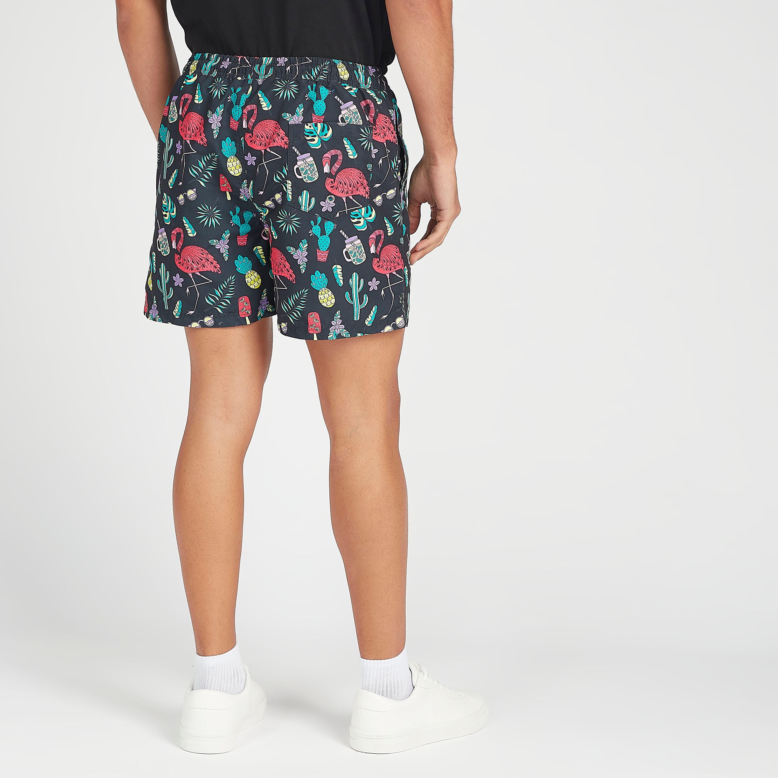 Printed Shorts with Drawstring Closure-men-clothing-bottoms-shorts-image-4