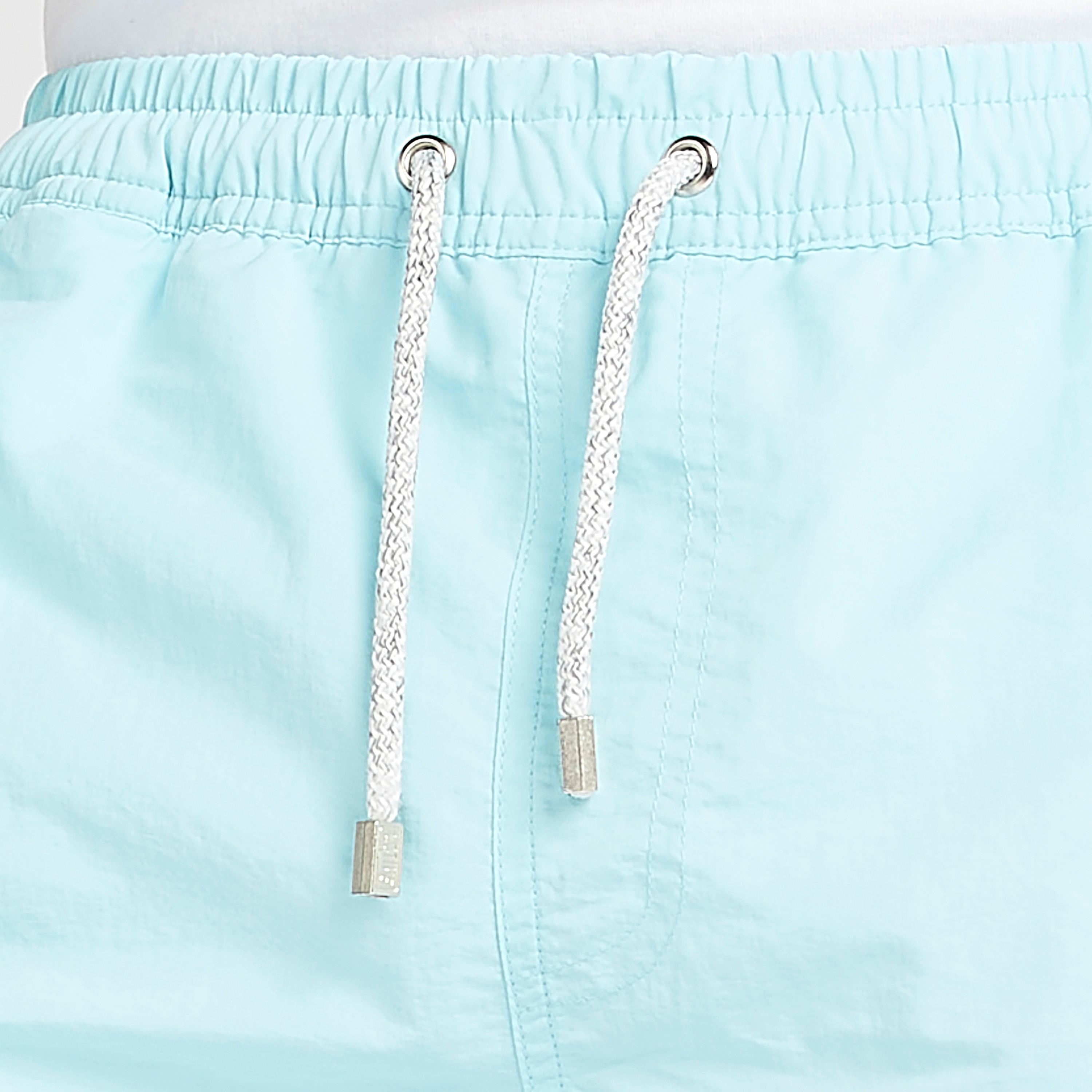 شورت شاطئ سادة برباط إغلاق-men-clothing-bottoms-shorts-image-2