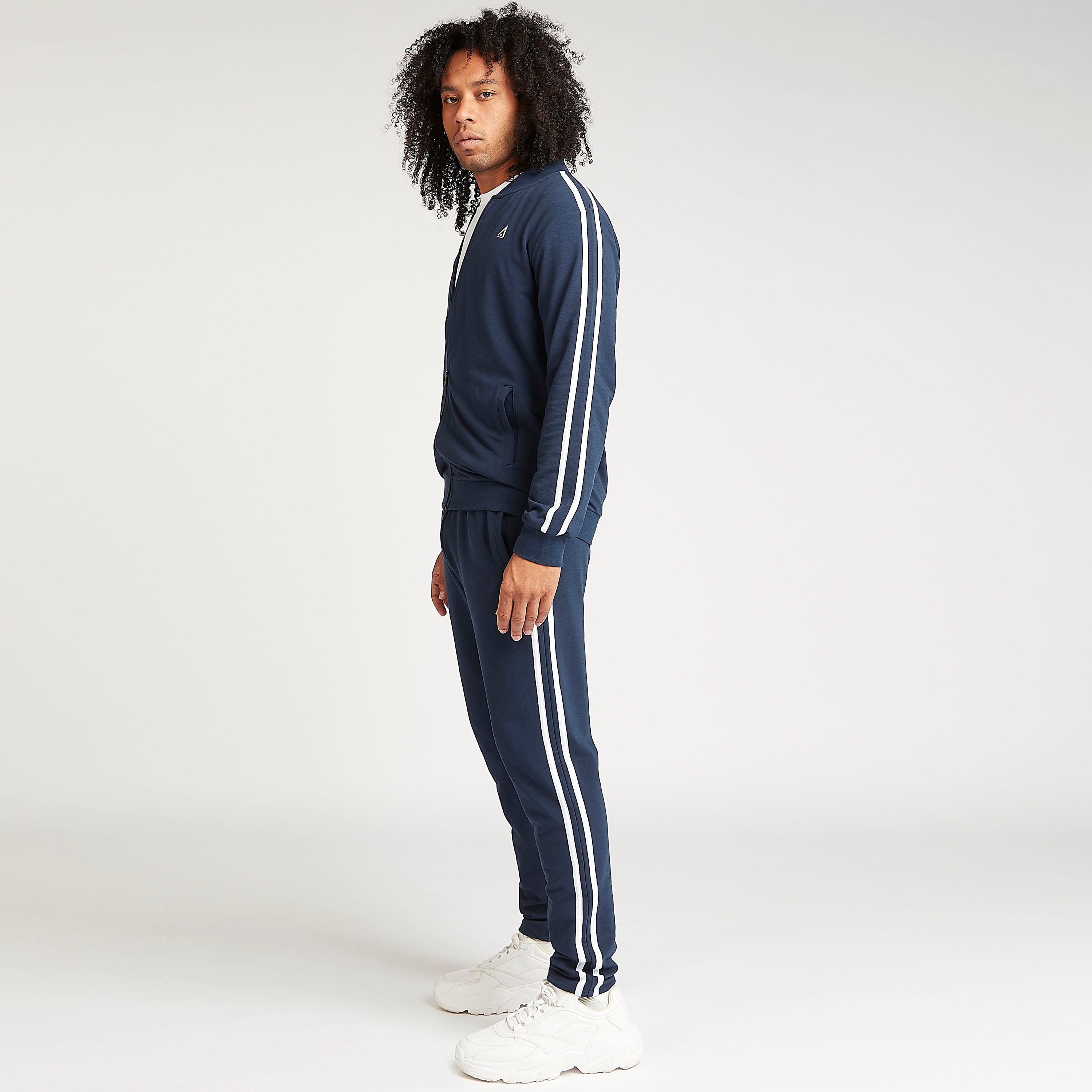 Striped Jacket with Long Sleeves and Zip Closure-men-clothing-jacketsandblazers-jackets-image-2