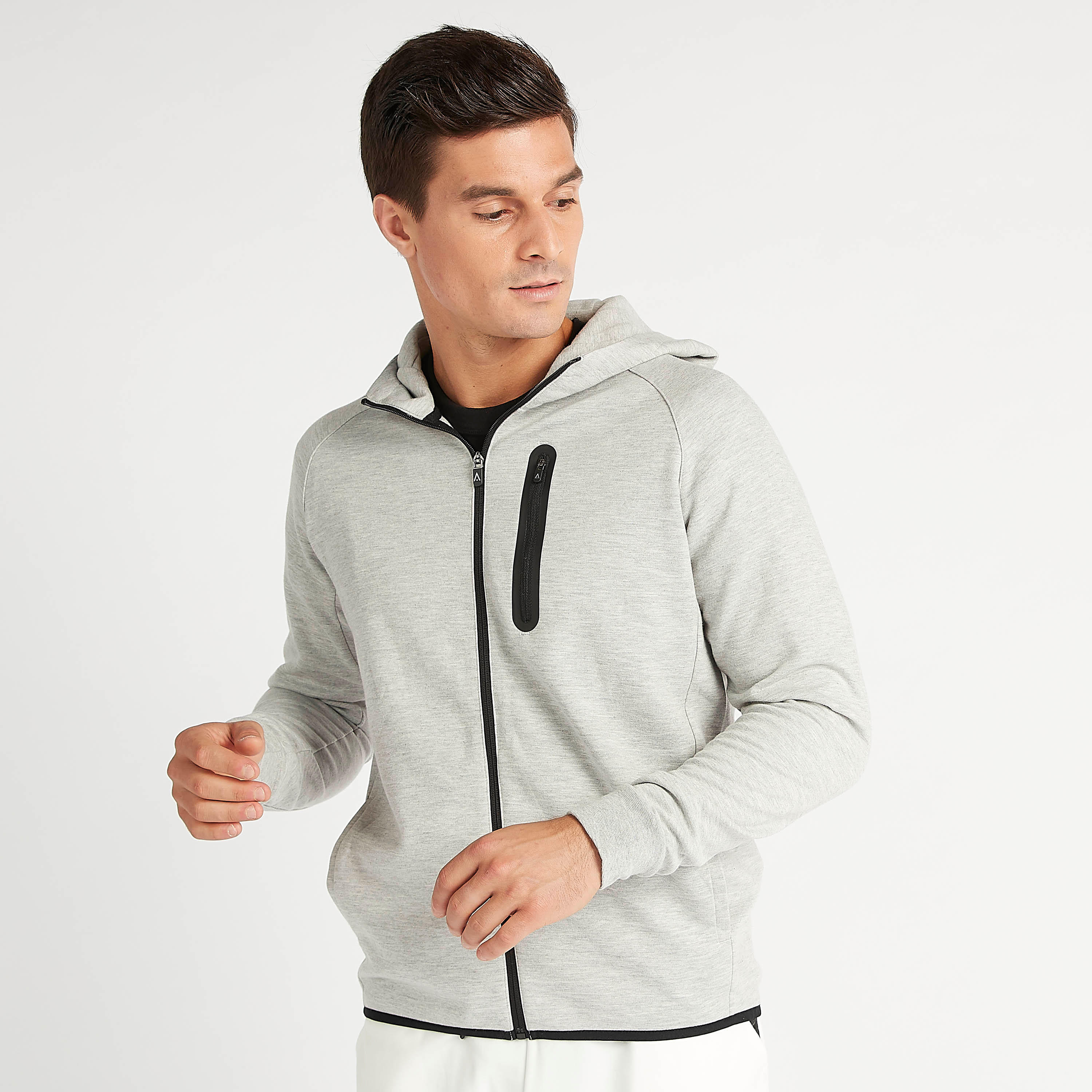 هودي مستدام سادة بأكمام طويلة وجيوب وسحّاب-men-winterwear-hoodiesandsweatshirts-image-5