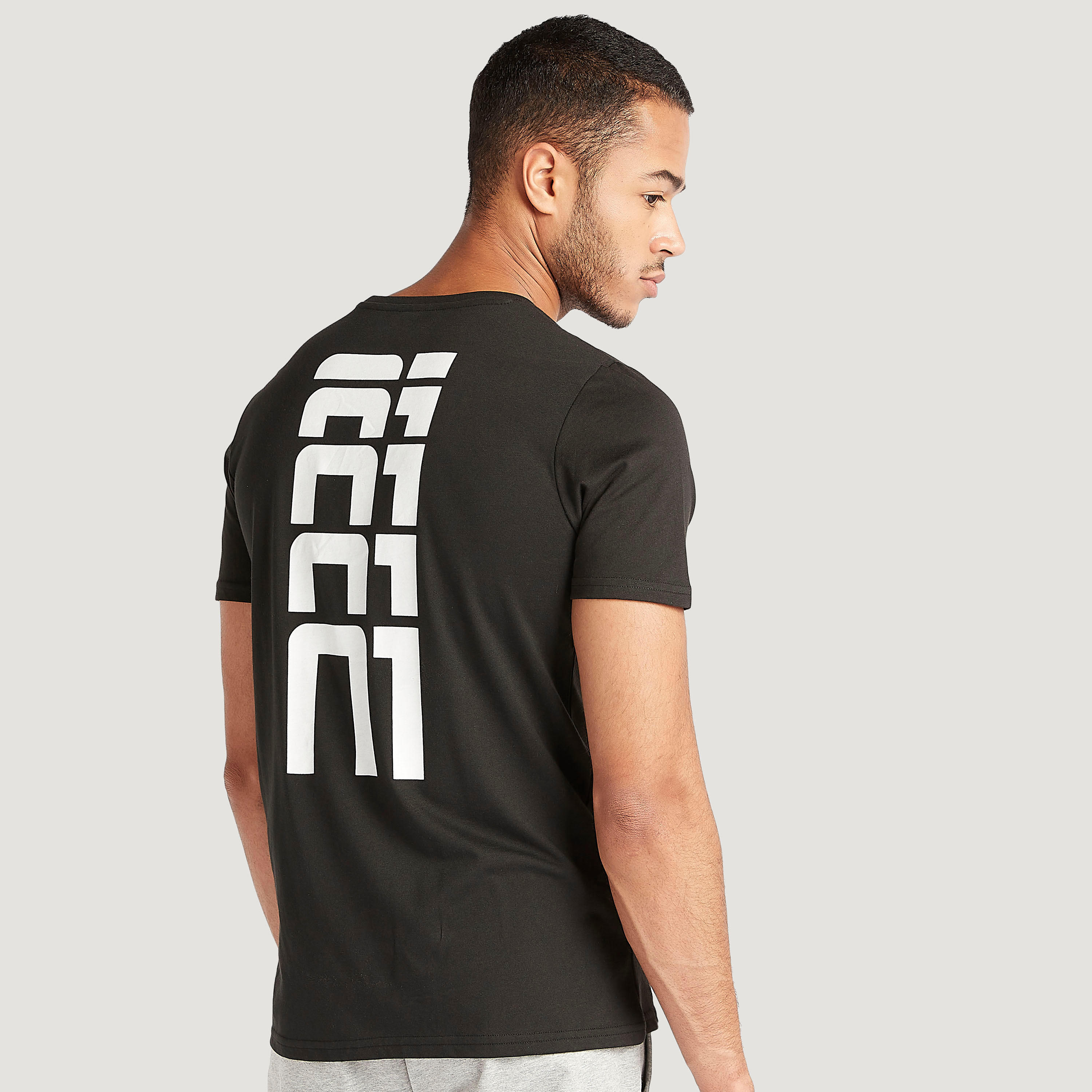 Printed T-shirt with Short Sleeves and Crew Neck-men-clothing-sportswearandactivewear-tshirtsandpolos-image-4