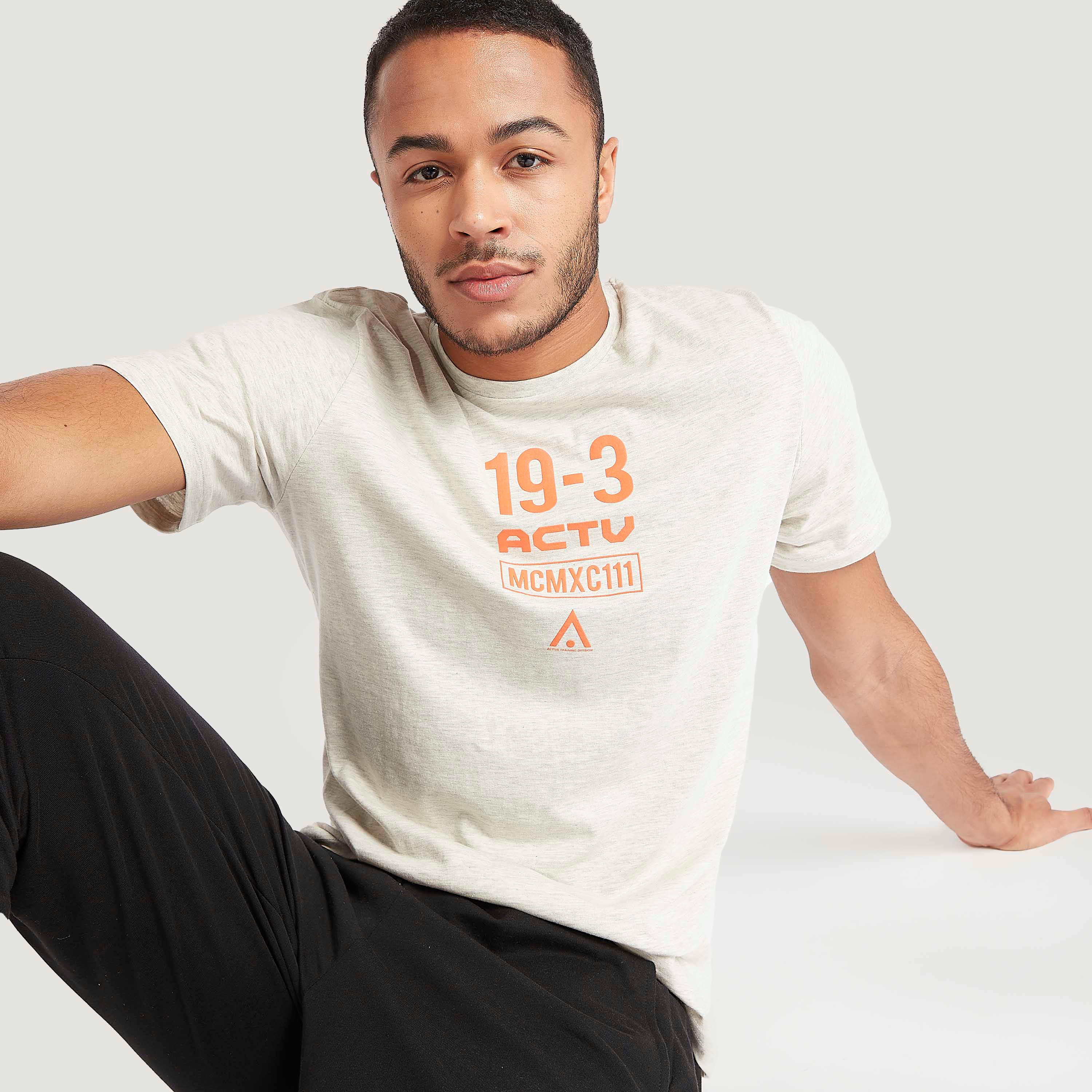 Printed T-shirt with Short Sleeves and Crew Neck-men-clothing-sportswearandactivewear-tshirtsandpolos-image-5