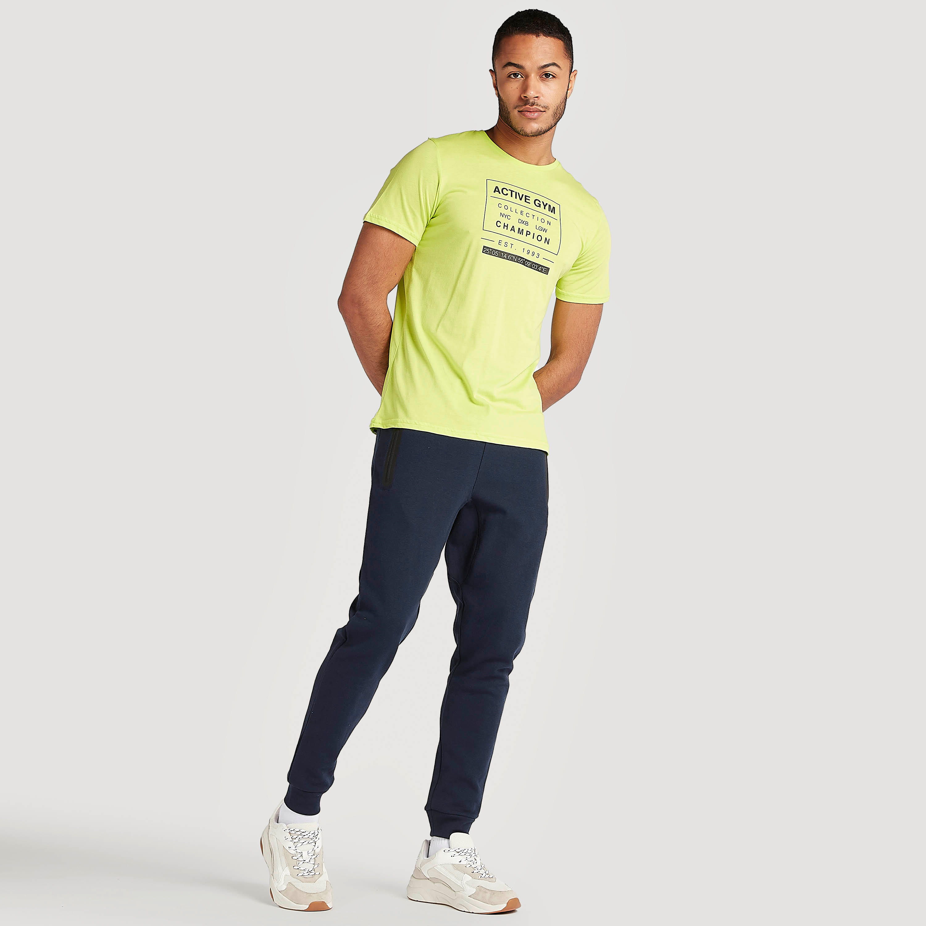 Solid Track Pants with Drawstring Closure and Pockets-men-clothing-bottoms-joggers-image-2