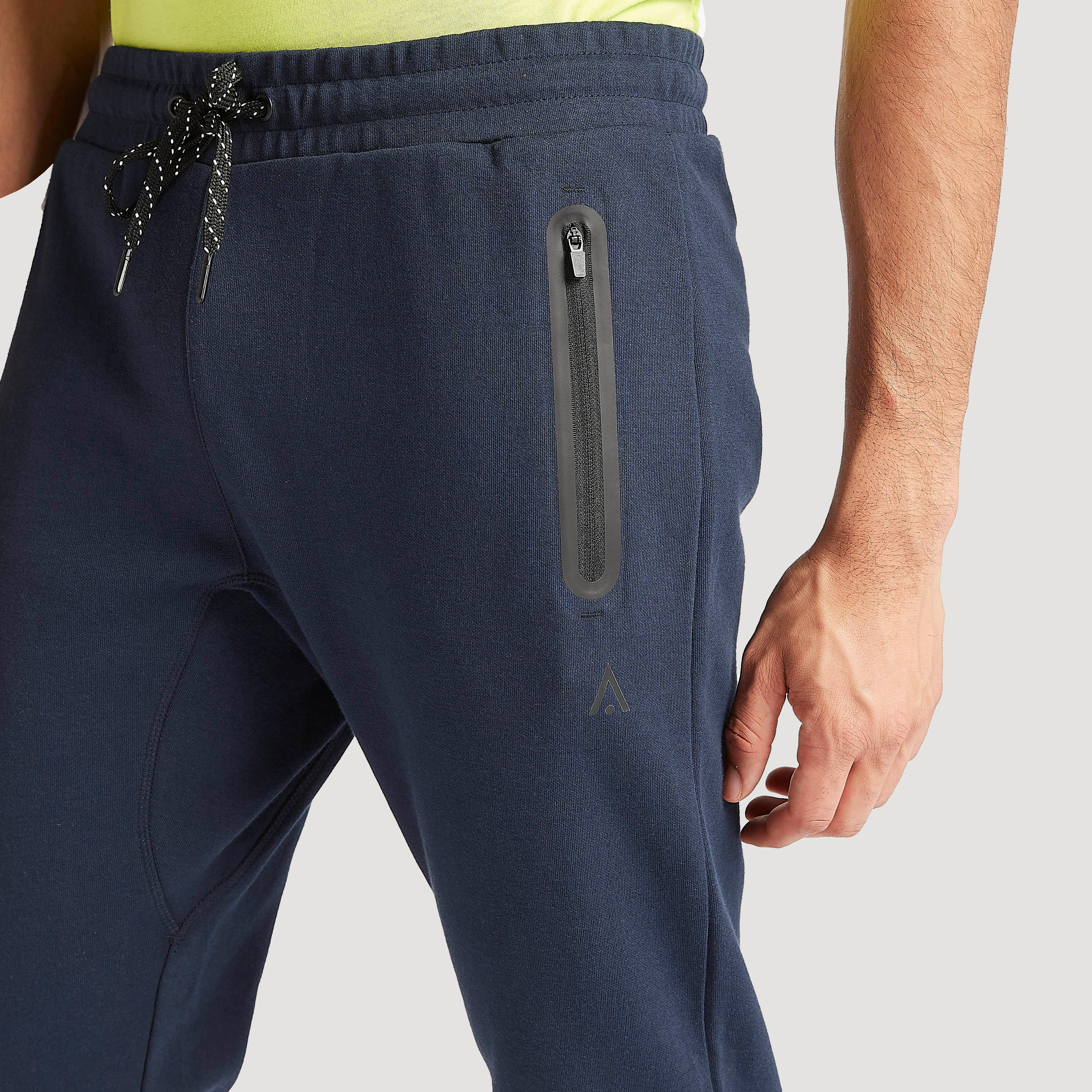 Solid Track Pants with Drawstring Closure and Pockets-men-clothing-bottoms-joggers-image-3