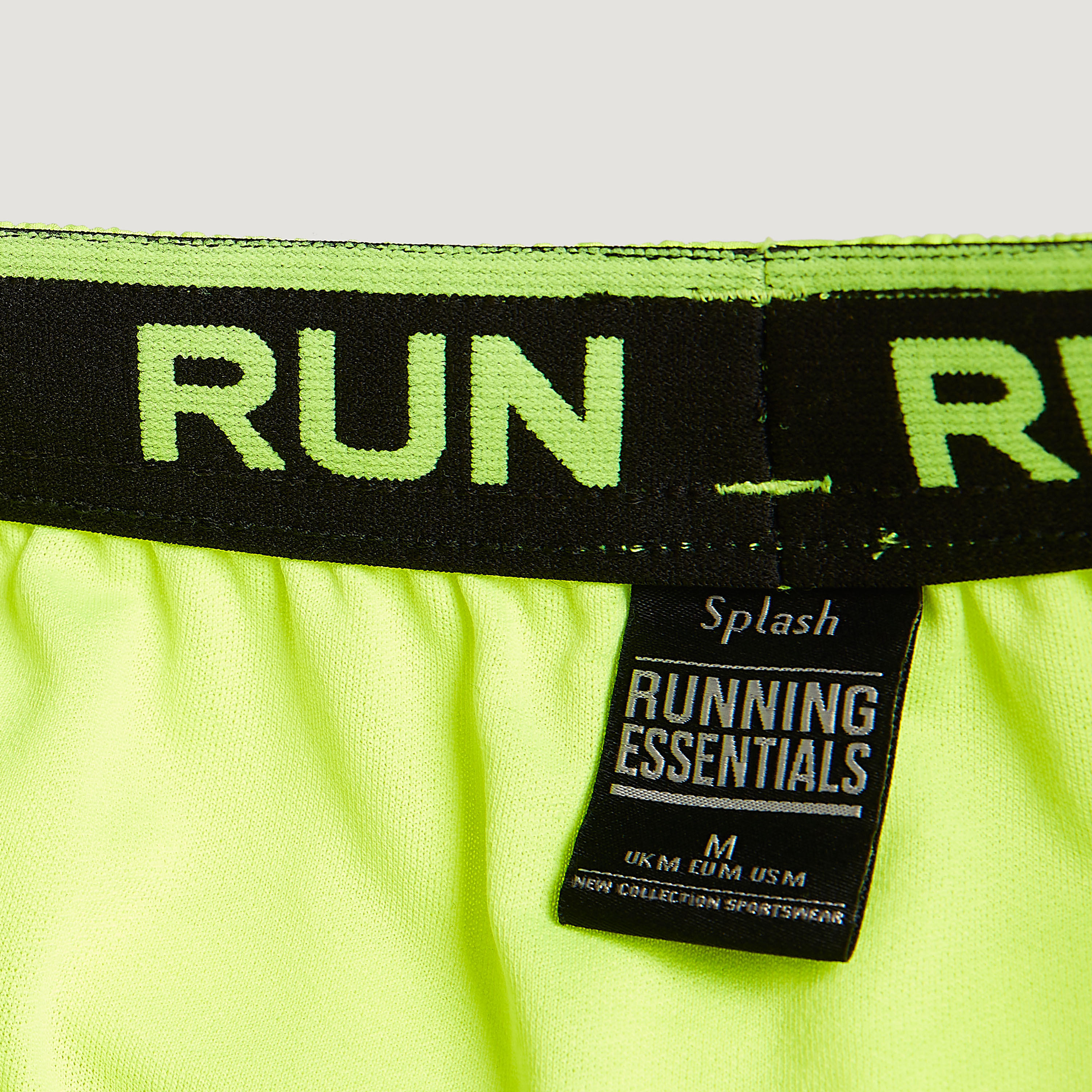 شورت سادة بخصر مطاطي وجيوب-men-clothing-sportswearandactivewear-bottoms-image-1