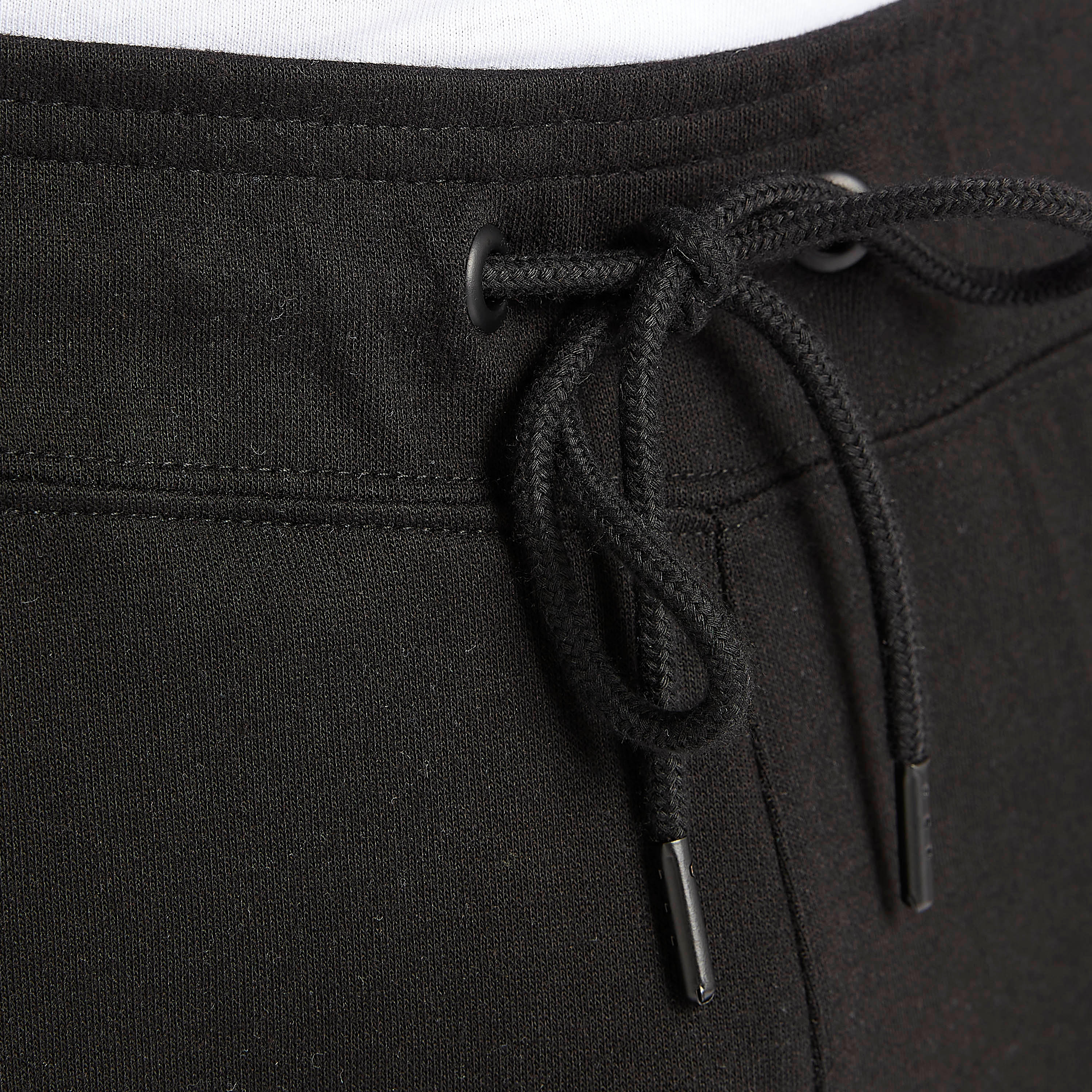 بنطلون رياضي سادة بجيوب ورباط إغلاق-men-clothing-sportswearandactivewear-bottoms-image-2