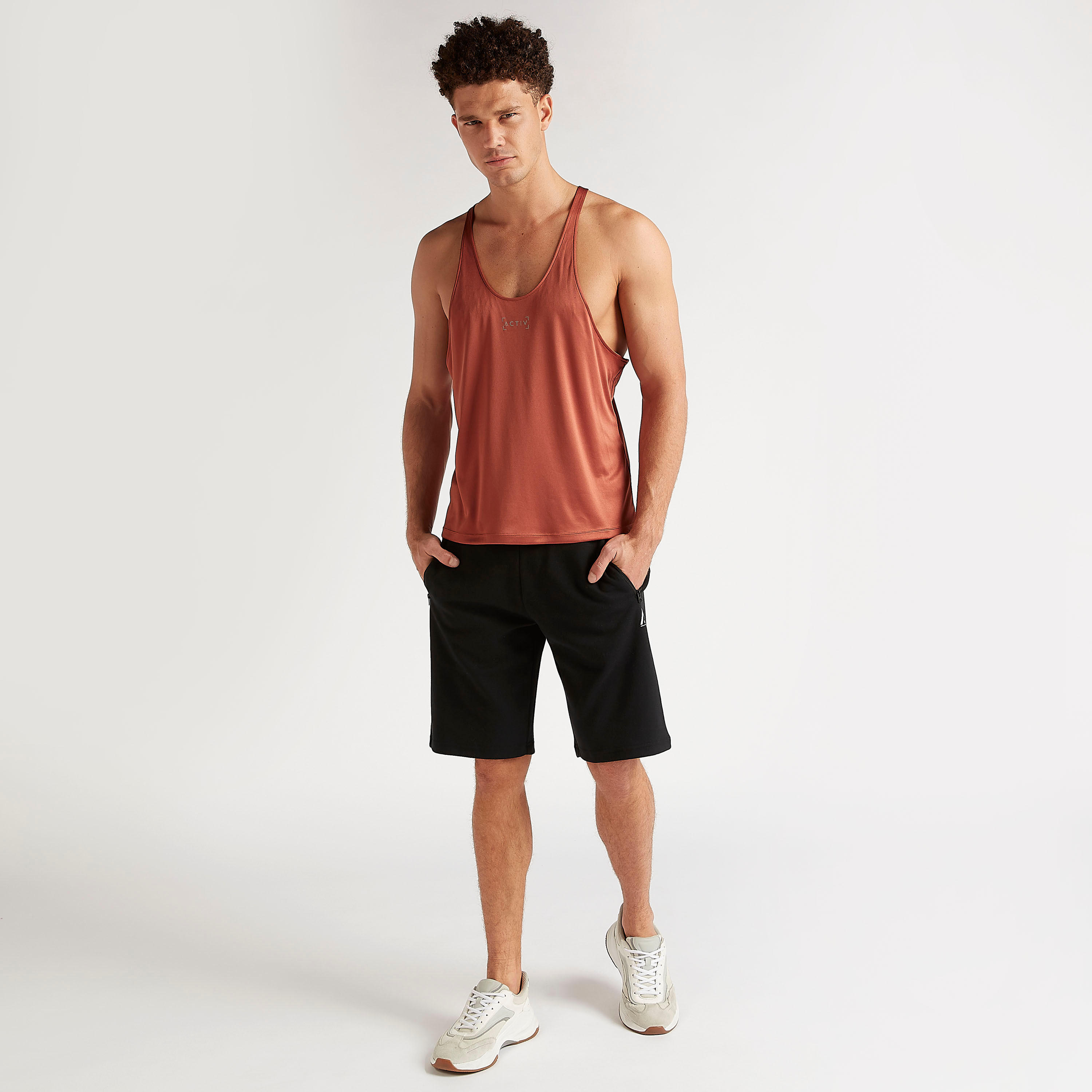 فيست سادة بياقة عميقة-men-clothing-sportswearandactivewear-tshirtsandpolos-image-3