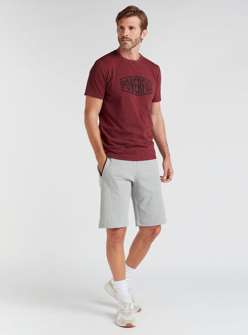 Printed T-shirt with Short Sleeves and Crew Neck-men-clothing-tshirtsandpolos-tshirts-image-2