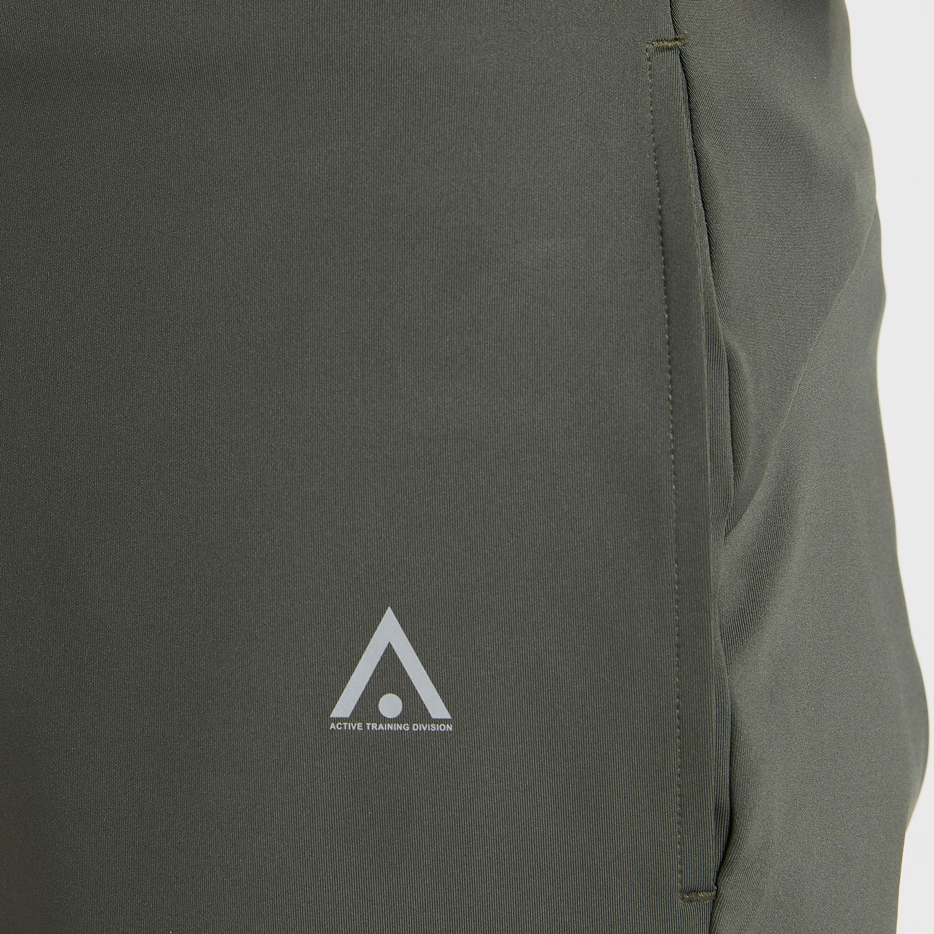 Solid Shorts with Elasticated Waistband and Pockets-men-clothing-sportswearandactivewear-bottoms-image-3