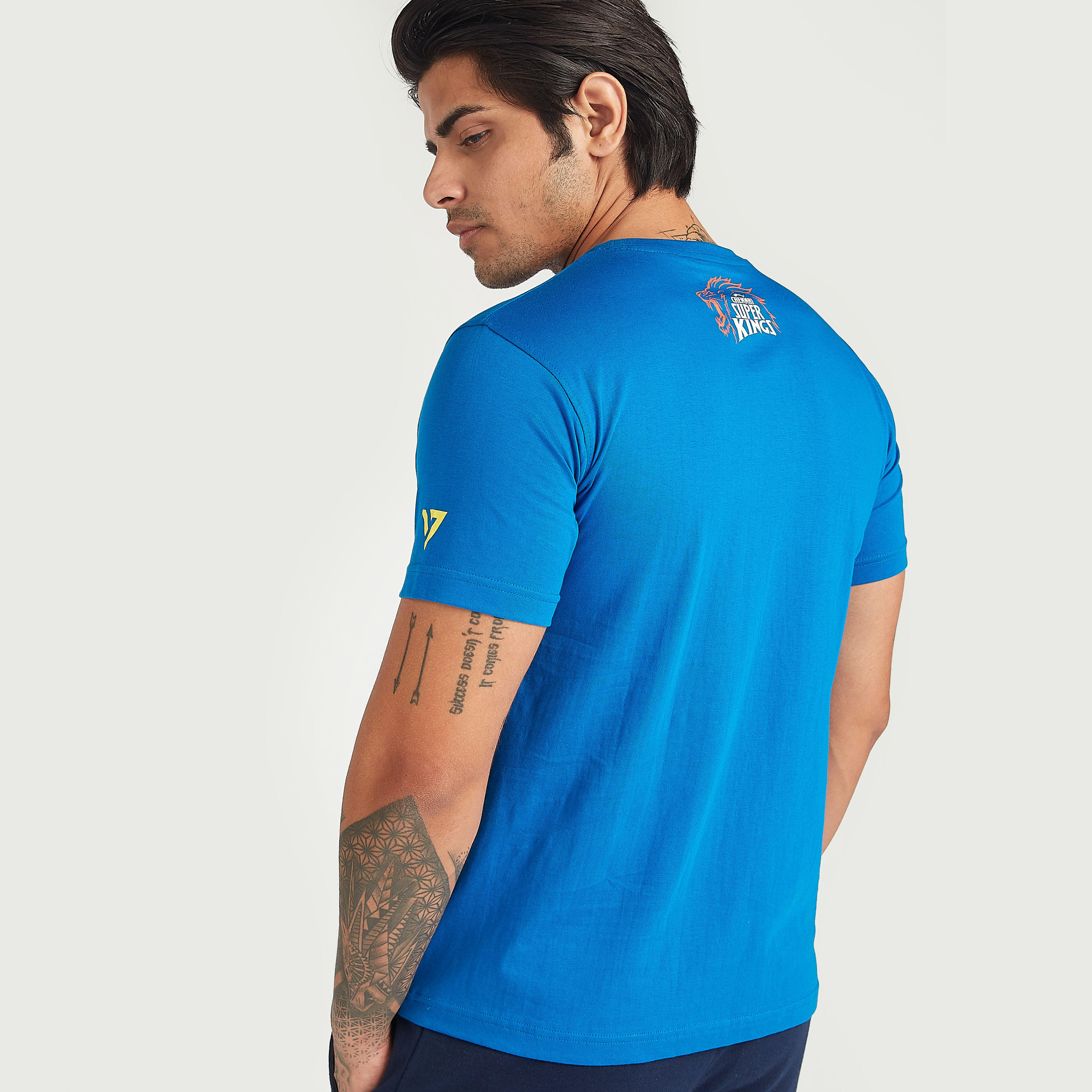 تيشيرت أي بي أل بياقة ضيّقة وطبعات شعار سي أس كيه-men-clothing-sportswearandactivewear-tshirtsandpolos-image-3