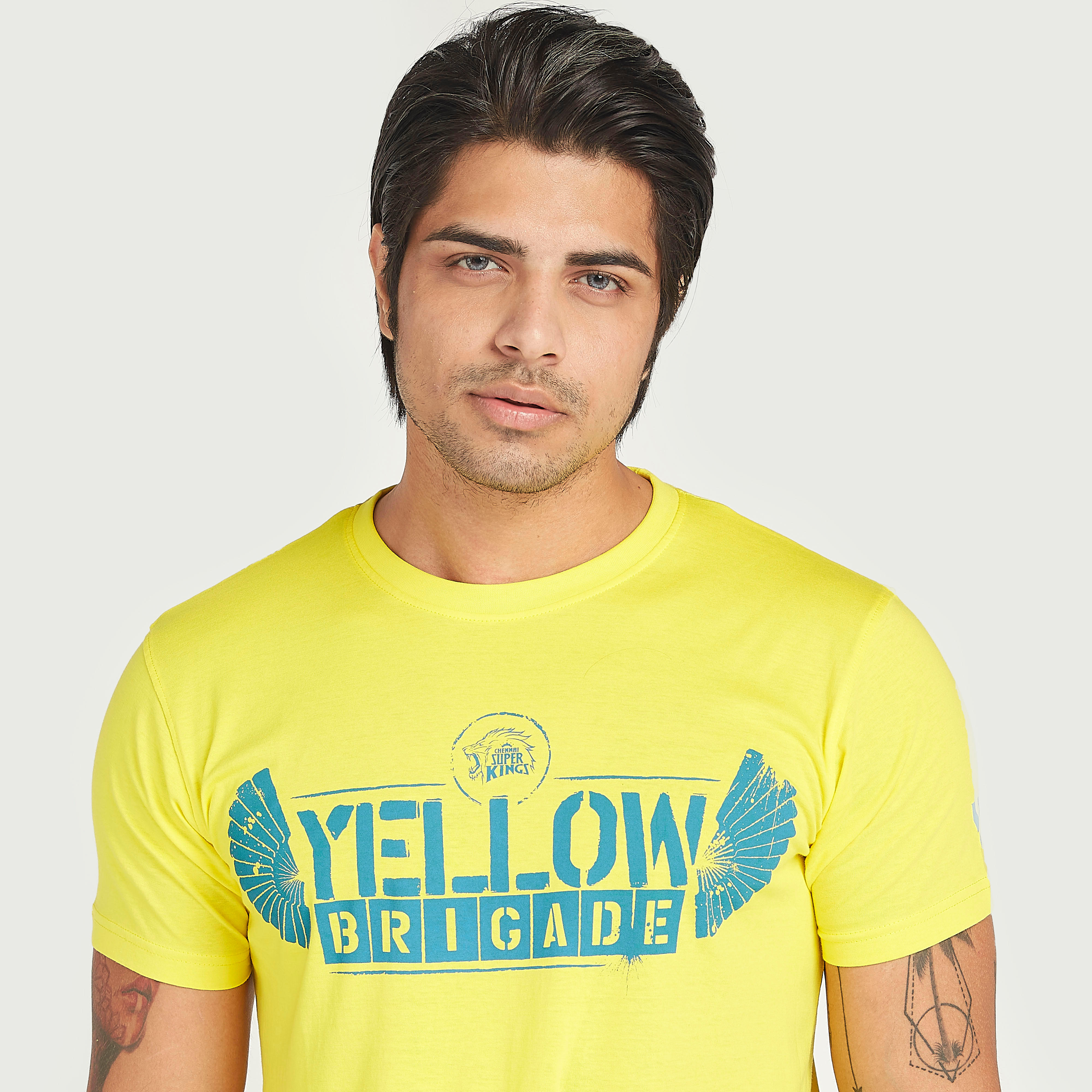 تيشيرت أي بي أل  بأكمام قصيرة وطبعات شعار سي أس كيه-men-clothing-sportswearandactivewear-tshirtsandpolos-image-1