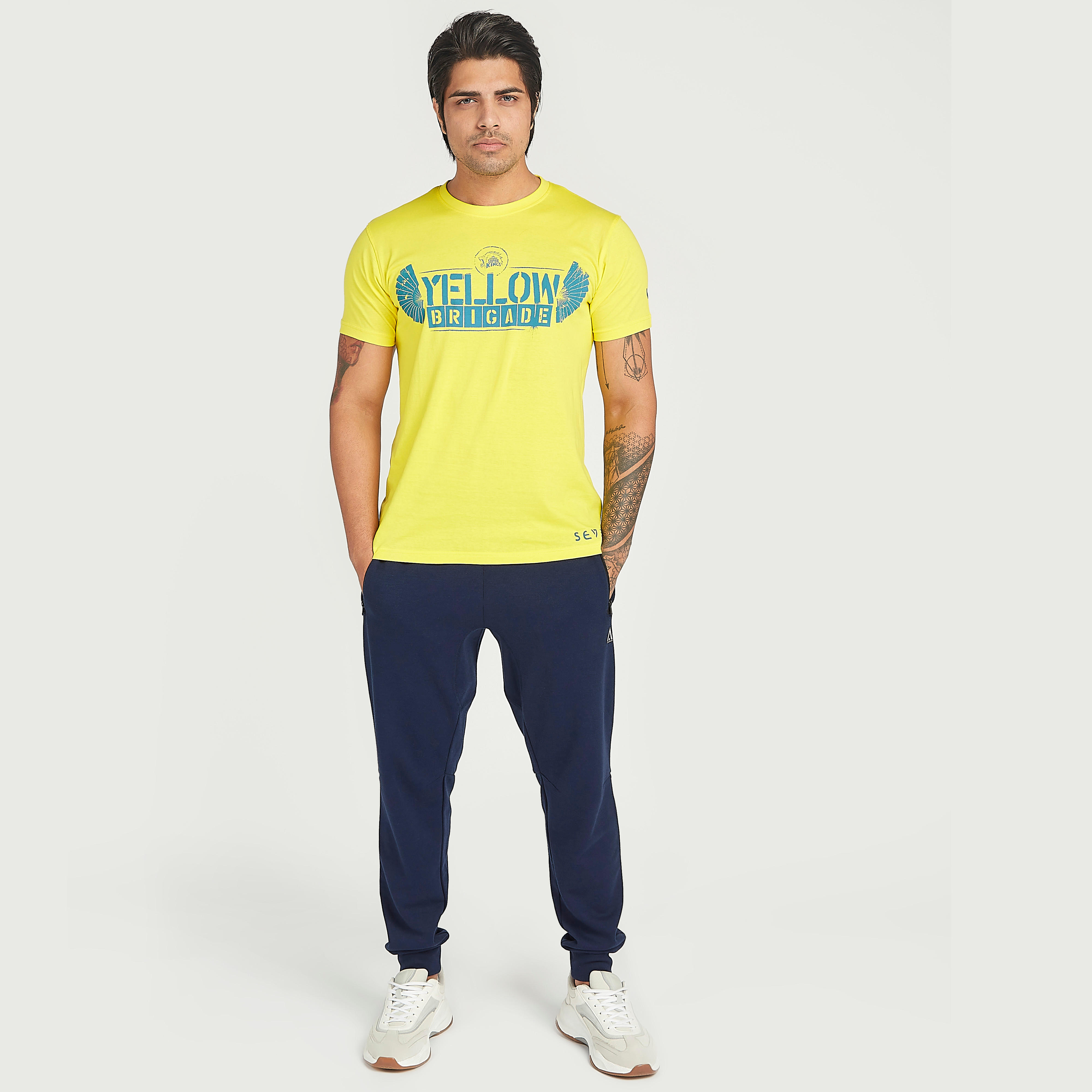 تيشيرت أي بي أل  بأكمام قصيرة وطبعات شعار سي أس كيه-men-clothing-sportswearandactivewear-tshirtsandpolos-image-2