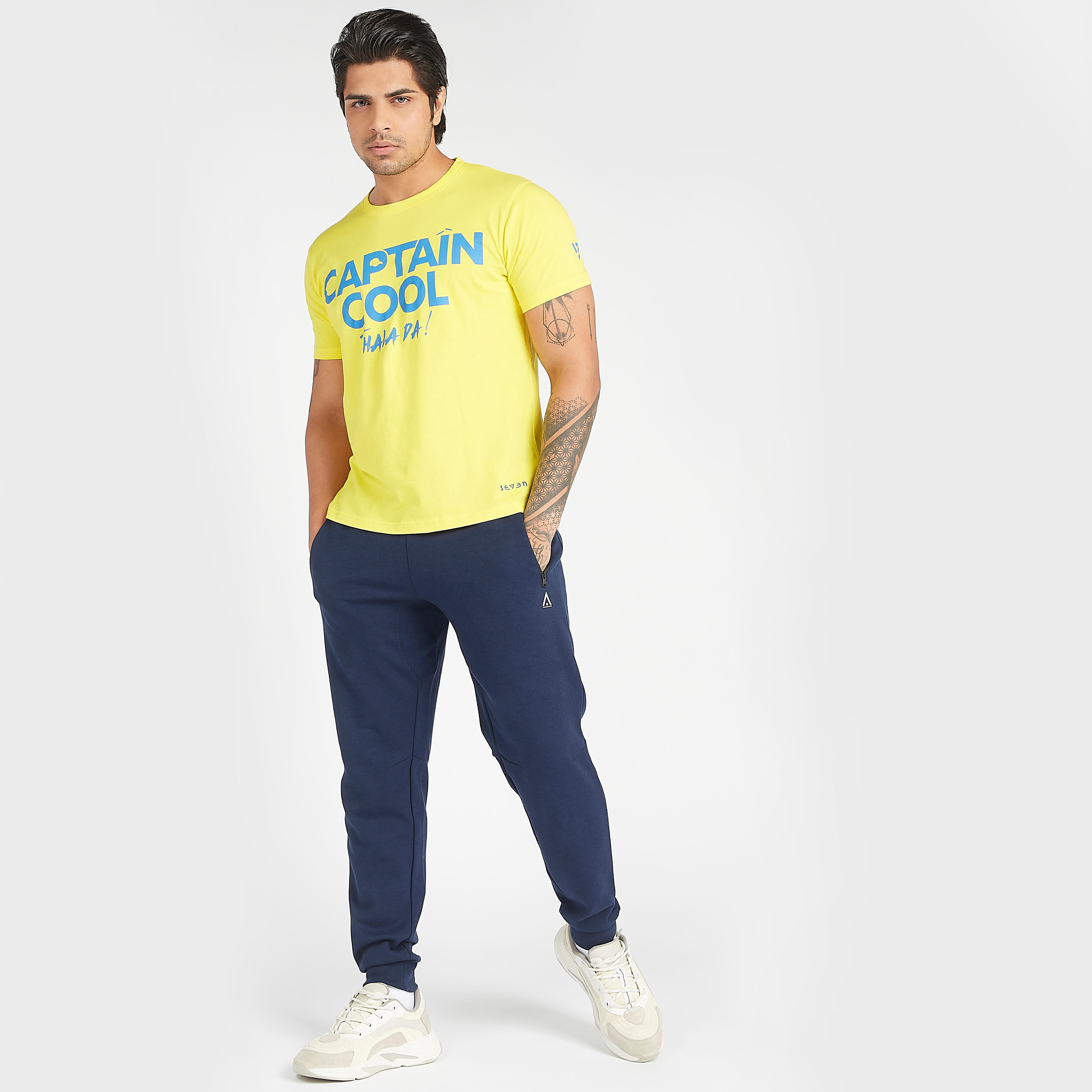 تيشيرت أي بي آل بياقة ضيقة وطبعات سي أس كيه-men-clothing-sportswearandactivewear-tshirtsandpolos-image-5
