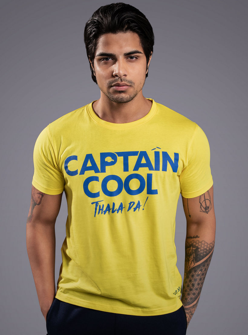 تيشيرت أي بي آل بياقة ضيقة وطبعات سي أس كيه-men-clothing-sportswearandactivewear-tshirtsandpolos-image-7