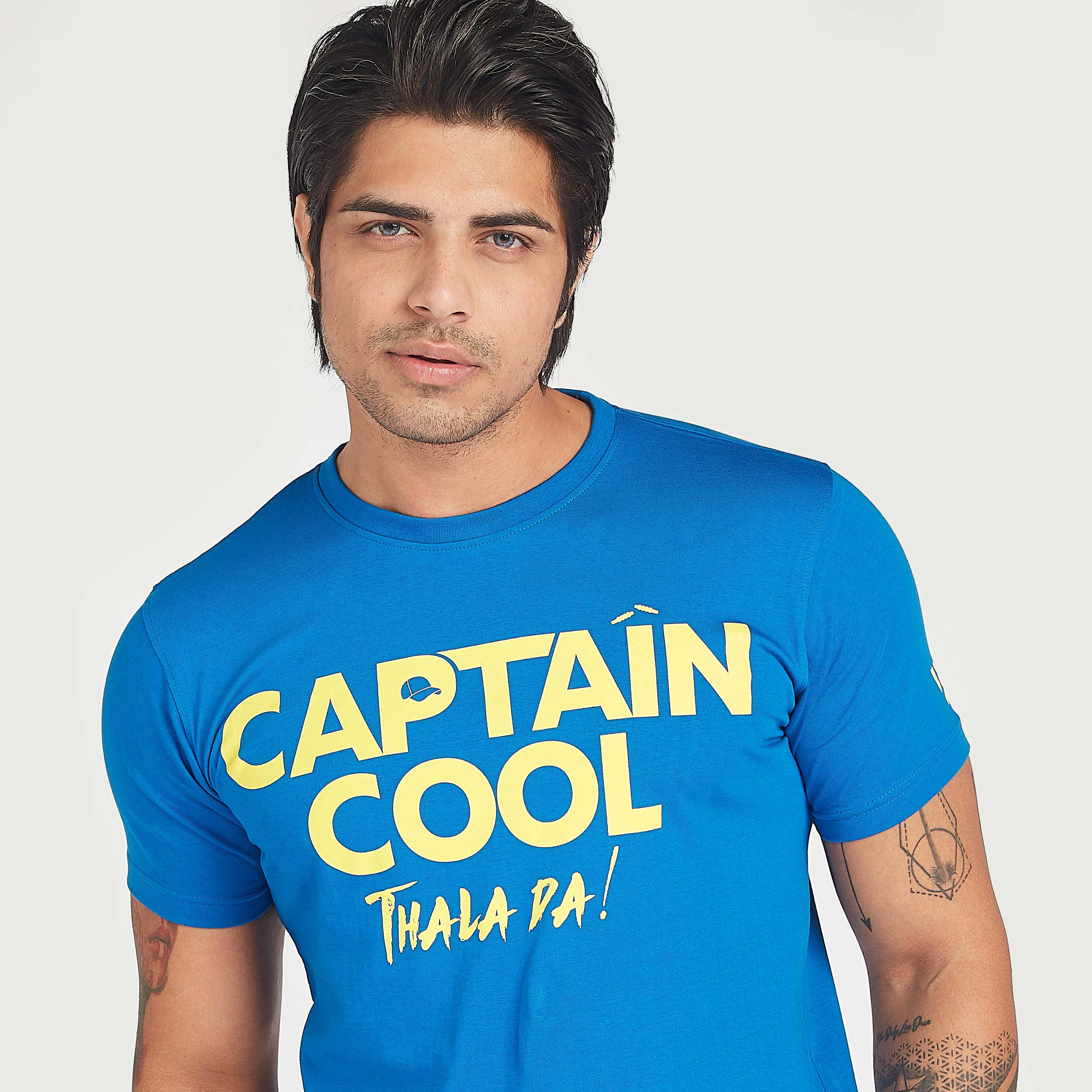 تيشيرت أي بي آل بياقة ضيقة وطبعات سي أس كيه-men-clothing-sportswearandactivewear-tshirtsandpolos-image-2