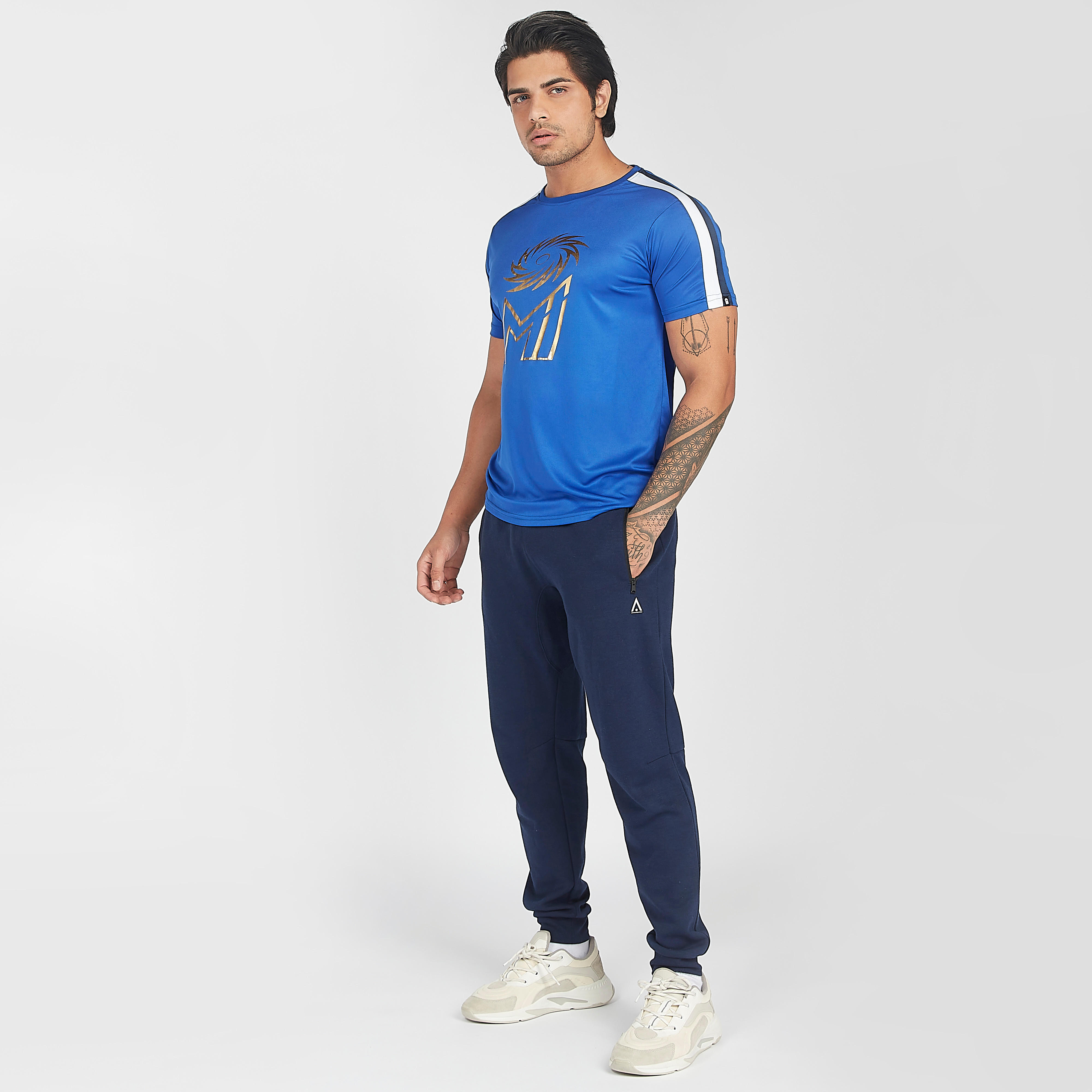 تيشيرت جيرسي بياقة ضيّقة بطبعا لوجو أي بي إل من إم آي-men-clothing-sportswearandactivewear-tshirtsandpolos-image-3
