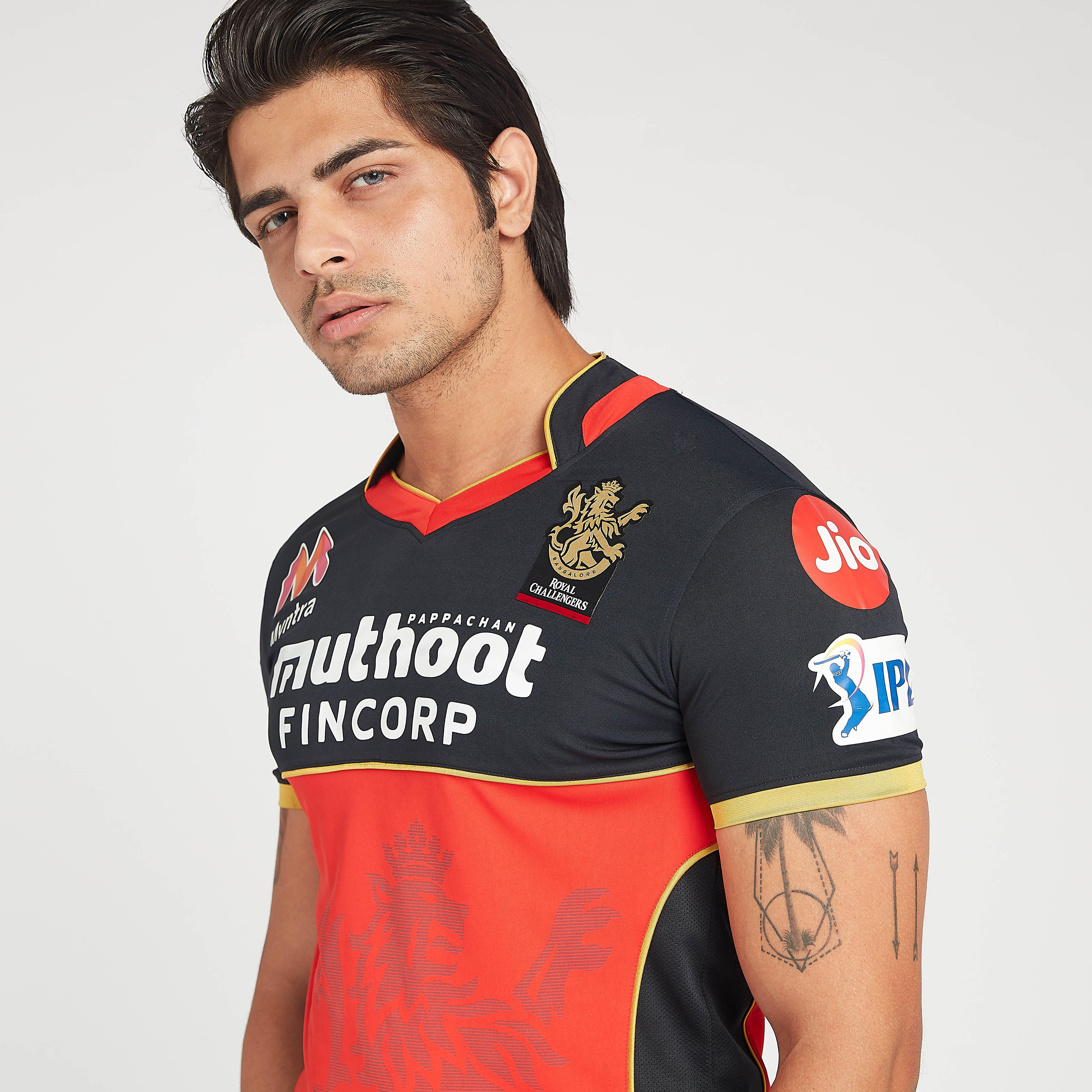 تي شيرت جيرسي بأكمام قصيرة أي بي أل آر سي بي-men-clothing-sportswearandactivewear-tshirtsandpolos-image-2