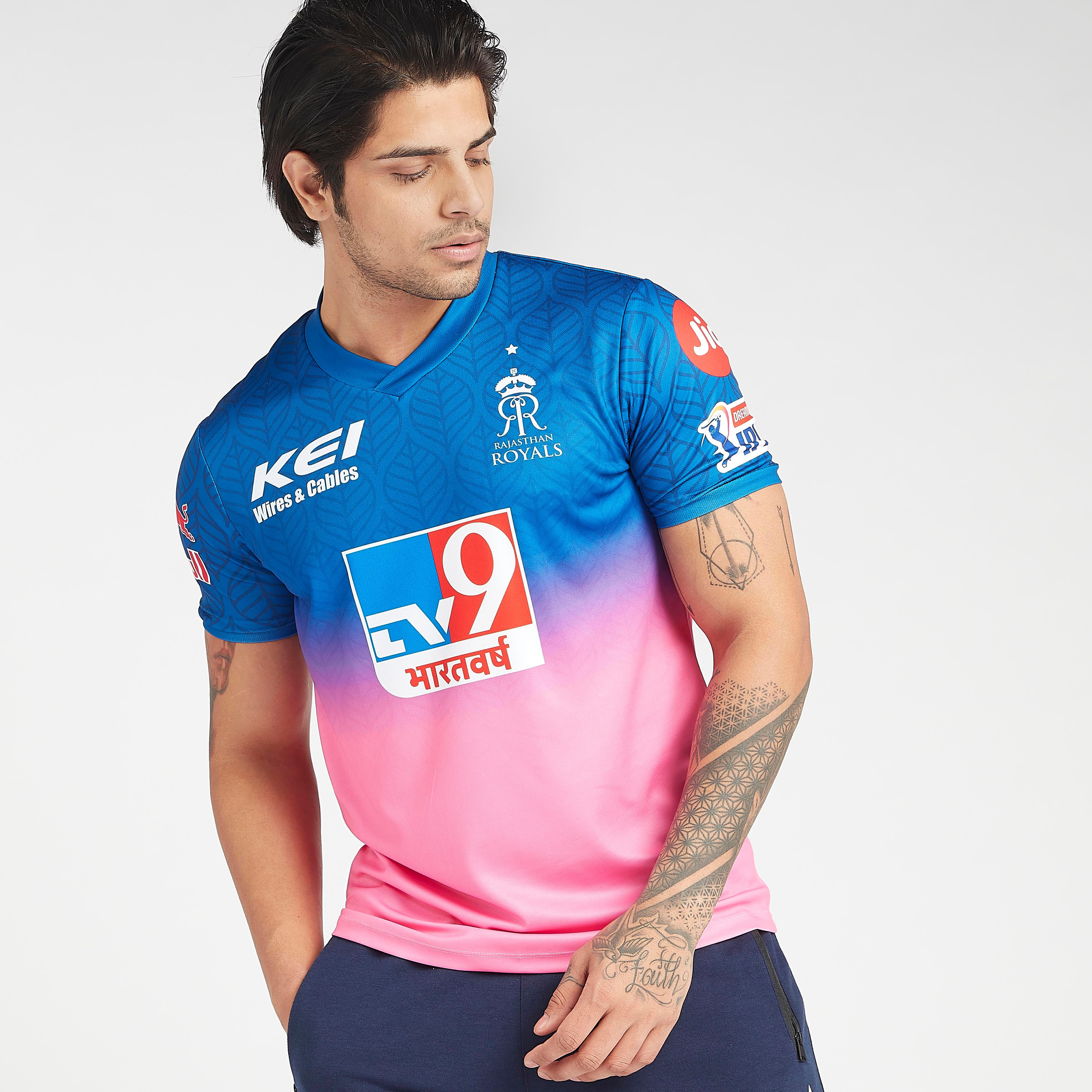 تي شيرت جيرسي أي بي أل بأكمام قصيرة وطبعات بي آر سميث-men-clothing-sportswearandactivewear-tshirtsandpolos-image-2