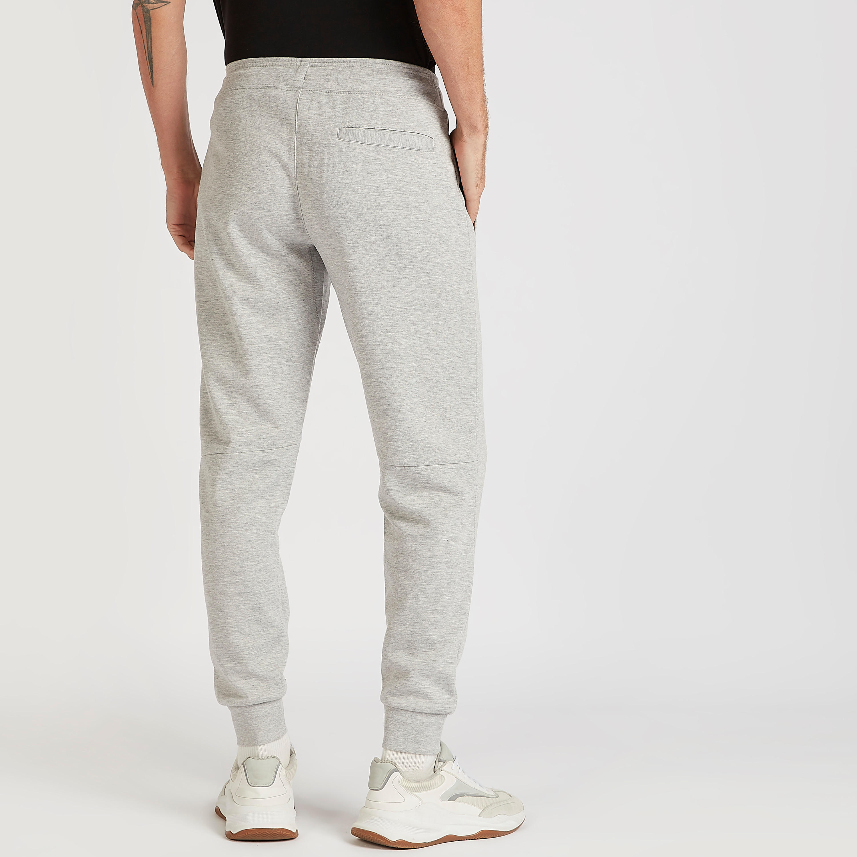 Track Pants with Elasticated Drawstring Waist and Pockets-men-clothing-sportswearandactivewear-bottoms-image-4