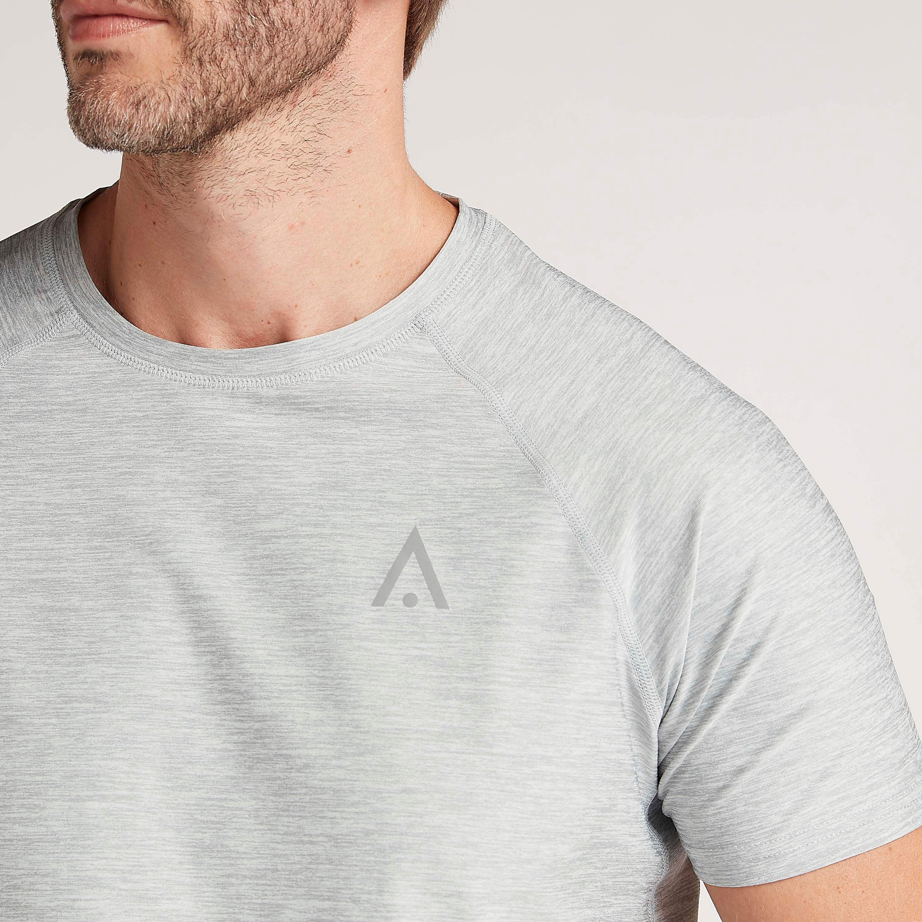 Solid Crew Neck T-shirt with Short Sleeves-men-clothing-sportswearandactivewear-tshirtsandpolos-image-5