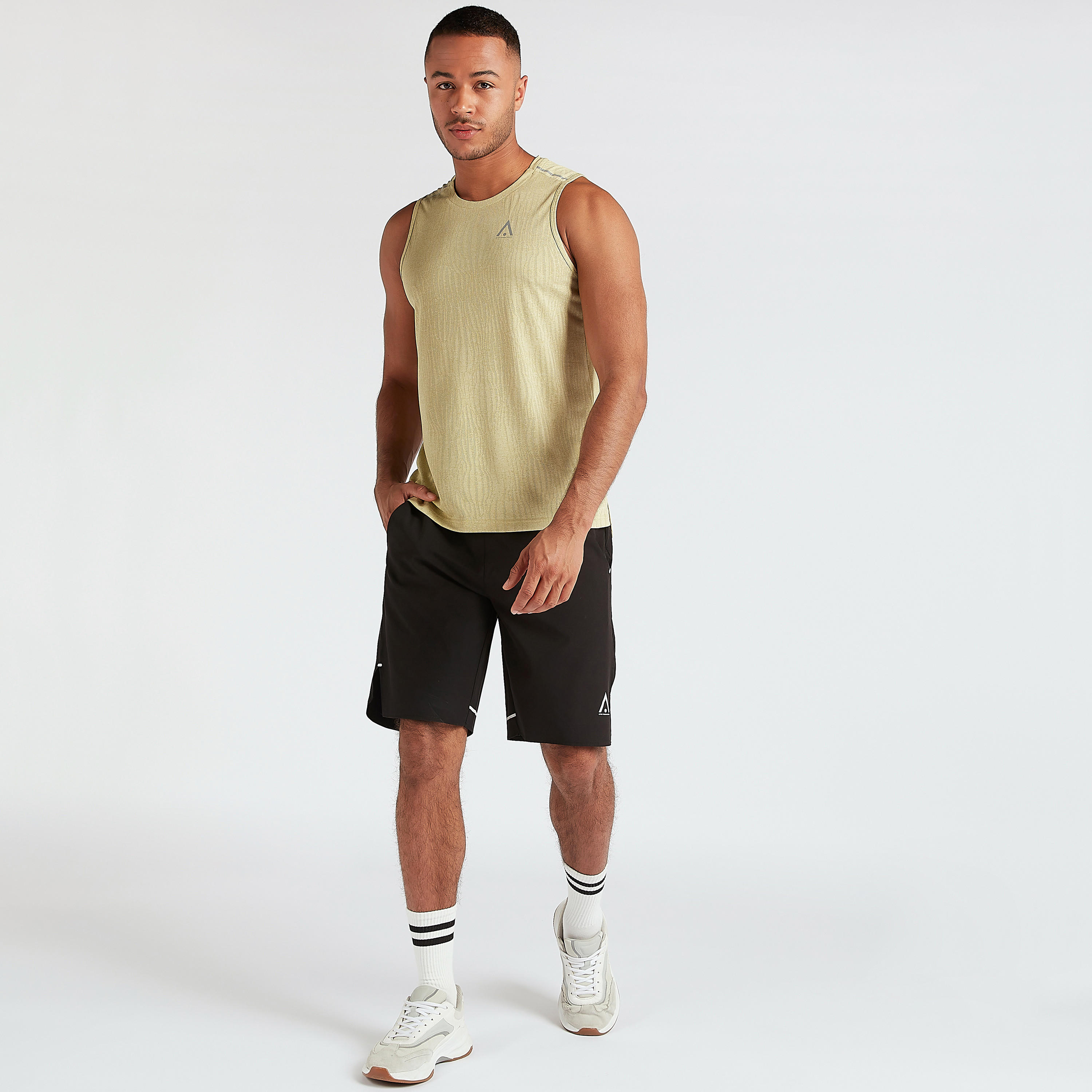Logo Printed Crew Neck Sleeveless Vest-men-clothing-sportswearandactivewear-tshirtsandpolos-image-2