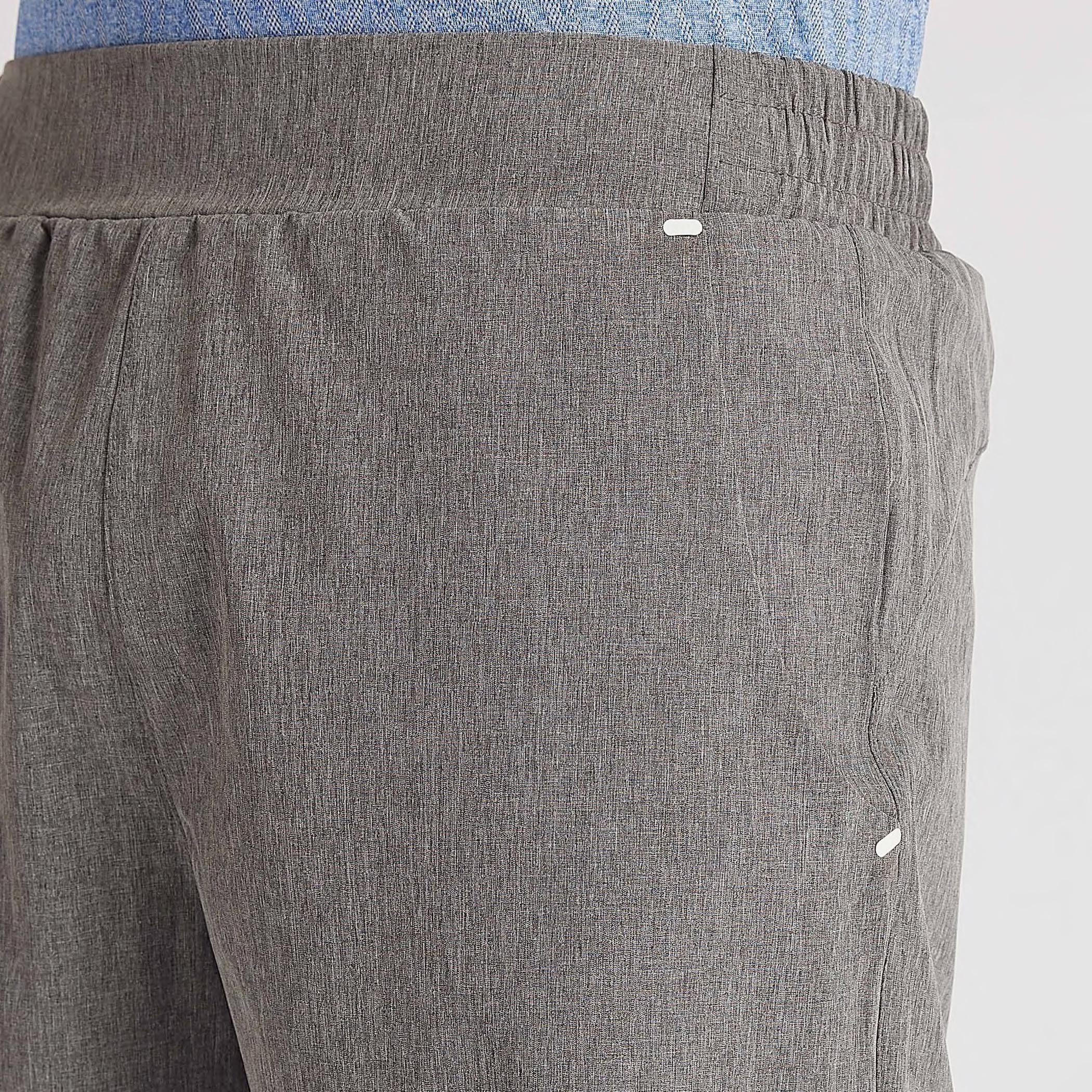 Solid Shorts with Semi-Elasticated Waistband and Pockets-men-clothing-sportswearandactivewear-bottoms-image-6