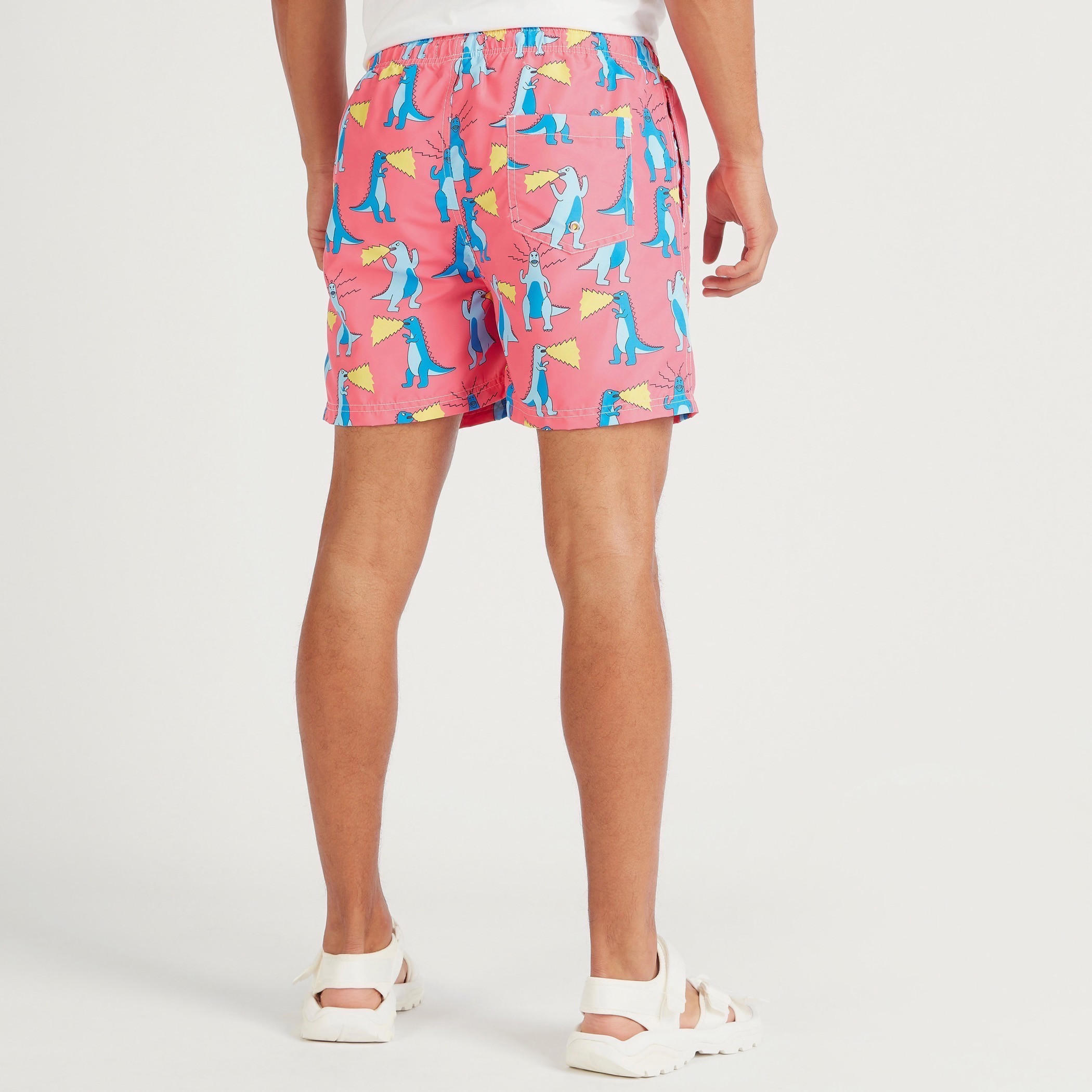 All Over Print Shorts with Drawstring Closure and Pockets-men-clothing-bottoms-shorts-image-4