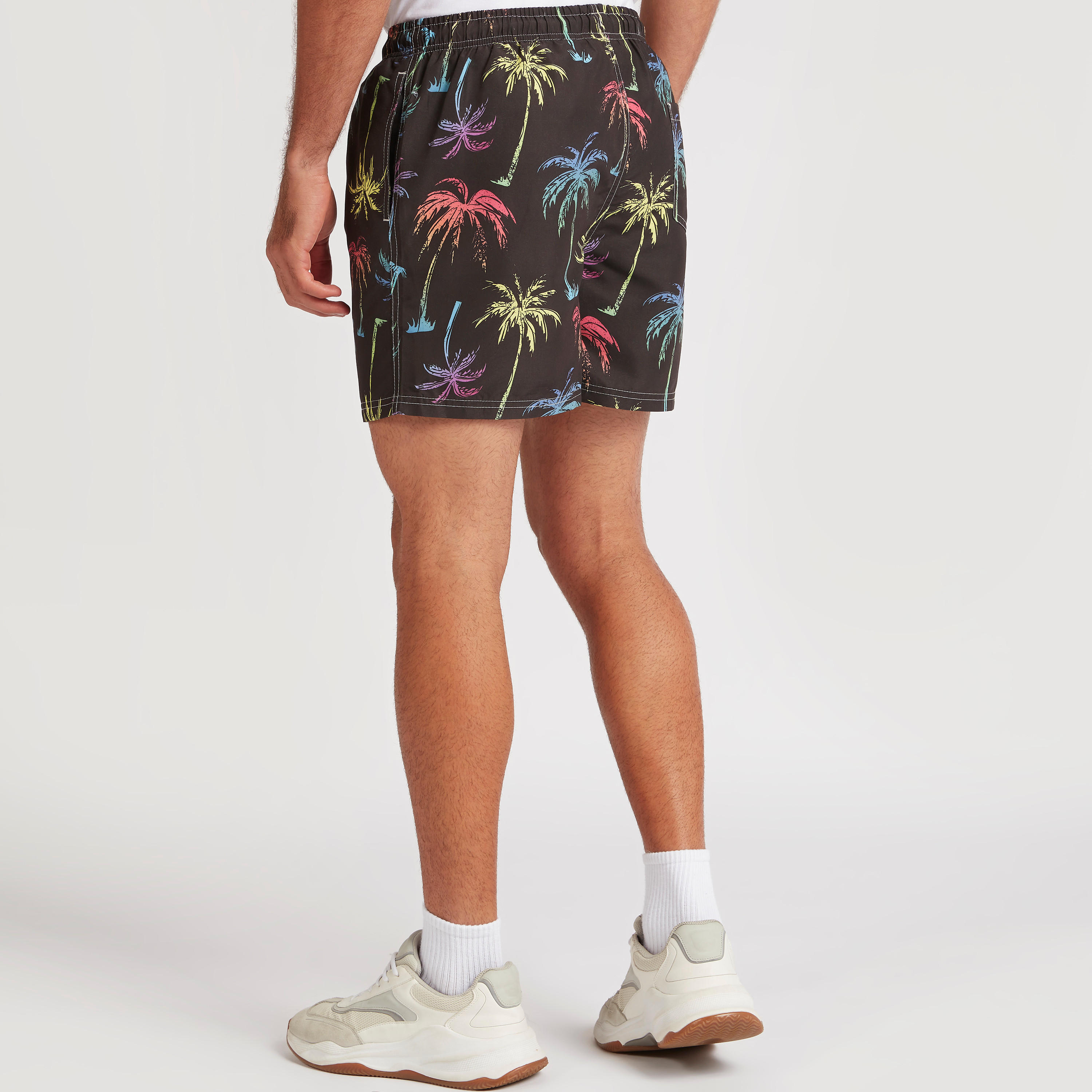 Printed Shorts with Drawstring Closure and Pockets-men-clothing-bottoms-shorts-image-4