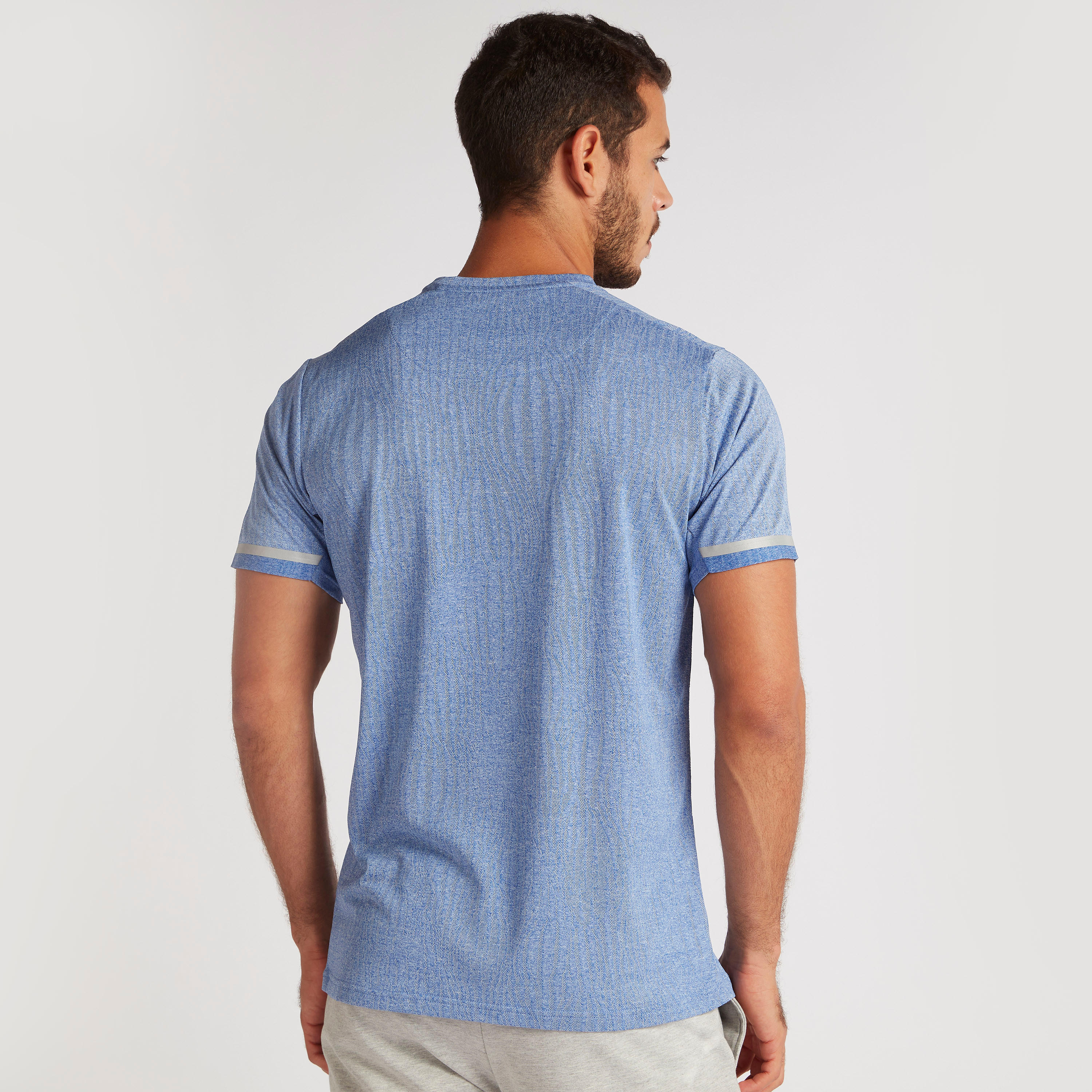 Logo Printed T-shirt with Crew Neck and Short Sleeves-men-clothing-sportswearandactivewear-tshirtsandpolos-image-4
