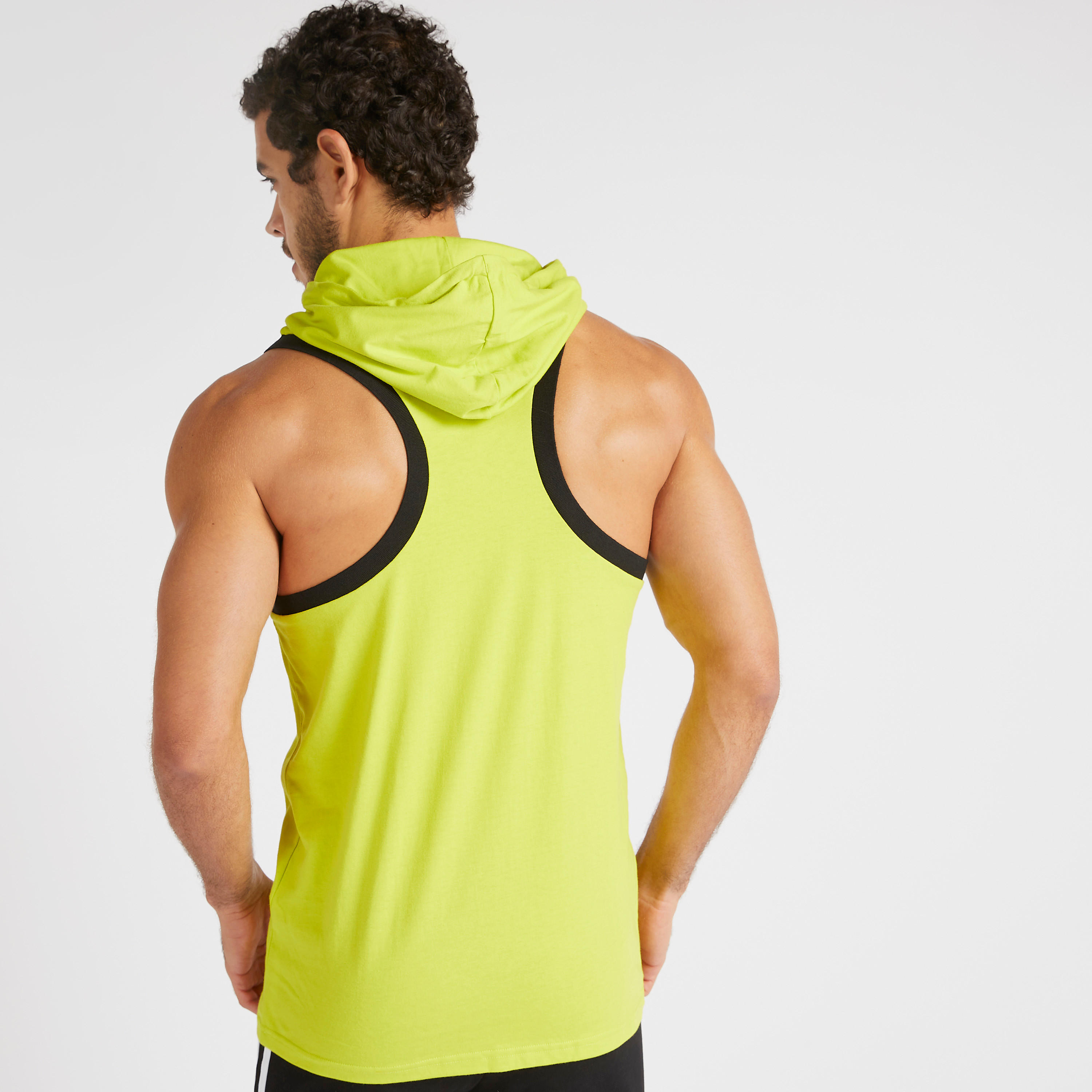 Printed Sleeveless T-shirt with Hood-men-clothing-sportswearandactivewear-tshirtsandpolos-image-4