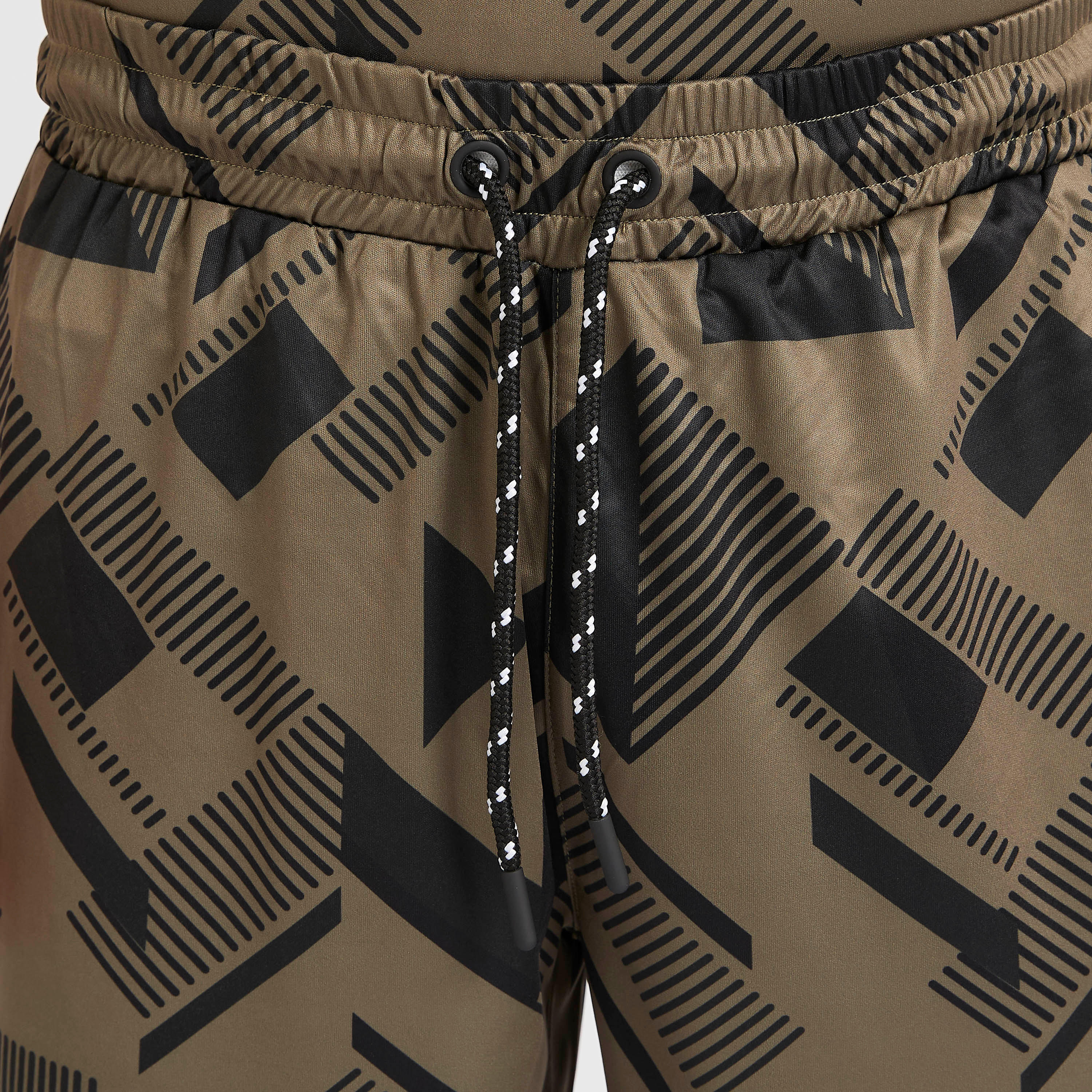 Printed Shorts with Drawstring Closure-men-clothing-sportswearandactivewear-bottoms-image-3
