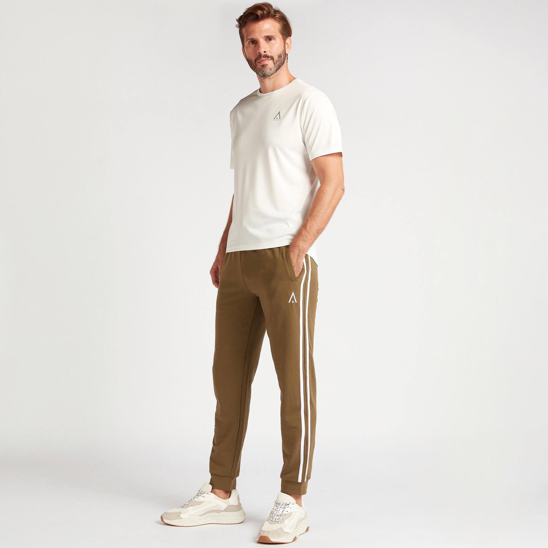 Solid Track Pants with Drawstring Closure and Pockets-men-clothing-sportswearandactivewear-bottoms-image-2