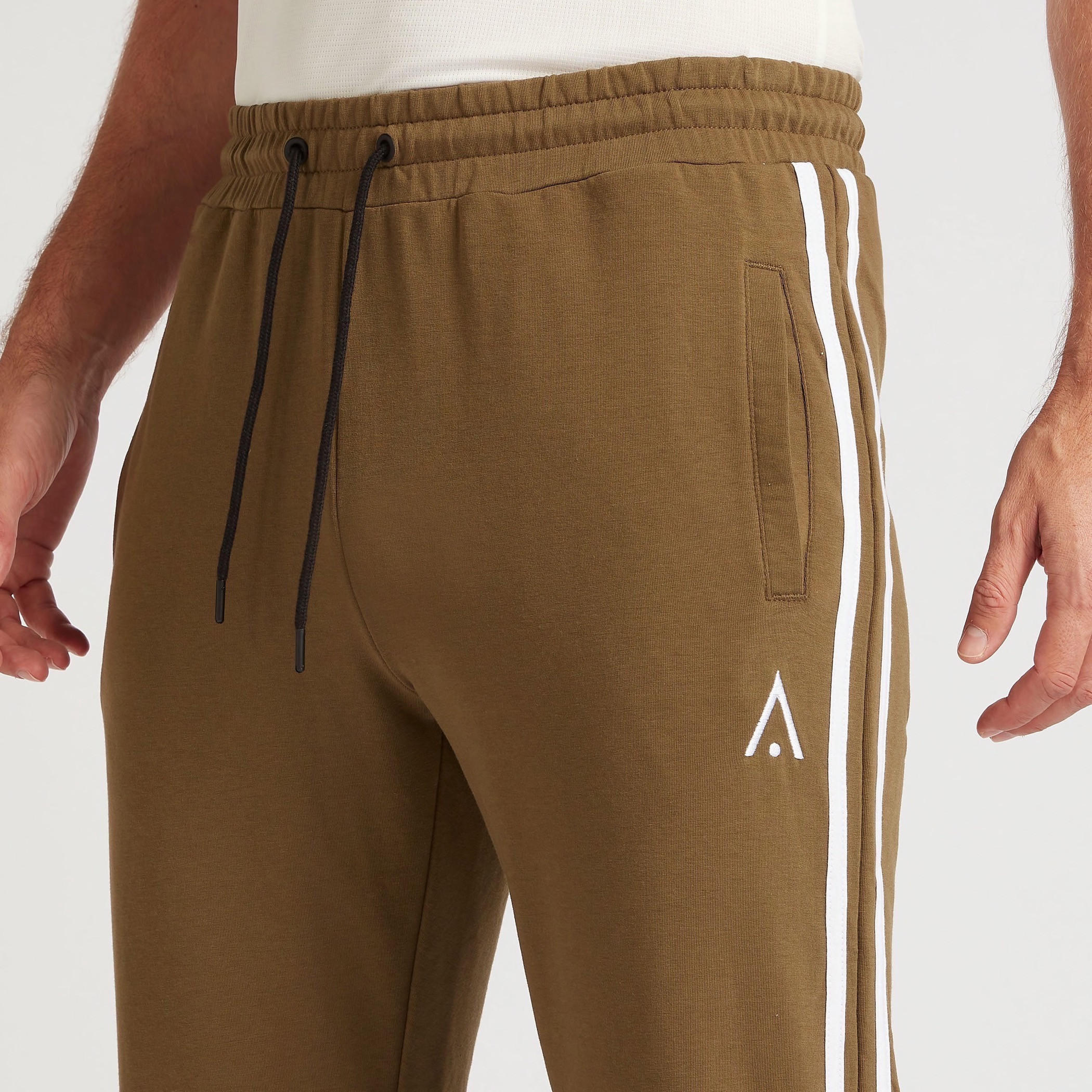 Solid Track Pants with Drawstring Closure and Pockets-men-clothing-sportswearandactivewear-bottoms-image-3