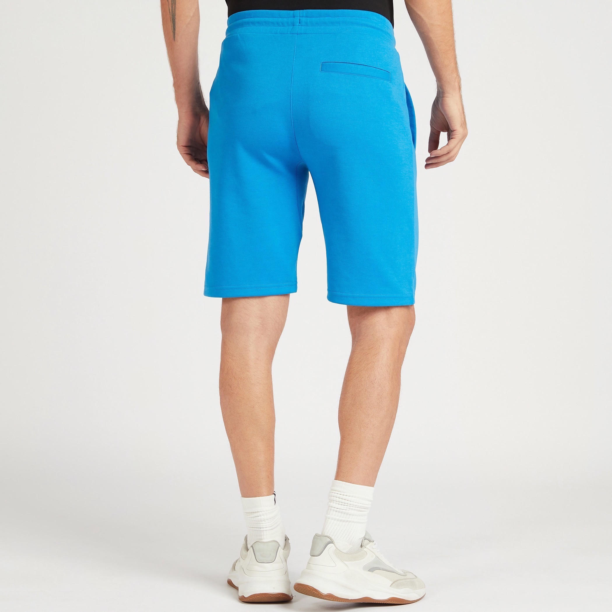 Solid Shorts with Drawstring Closure and Pockets-men-clothing-sportswearandactivewear-bottoms-image-4