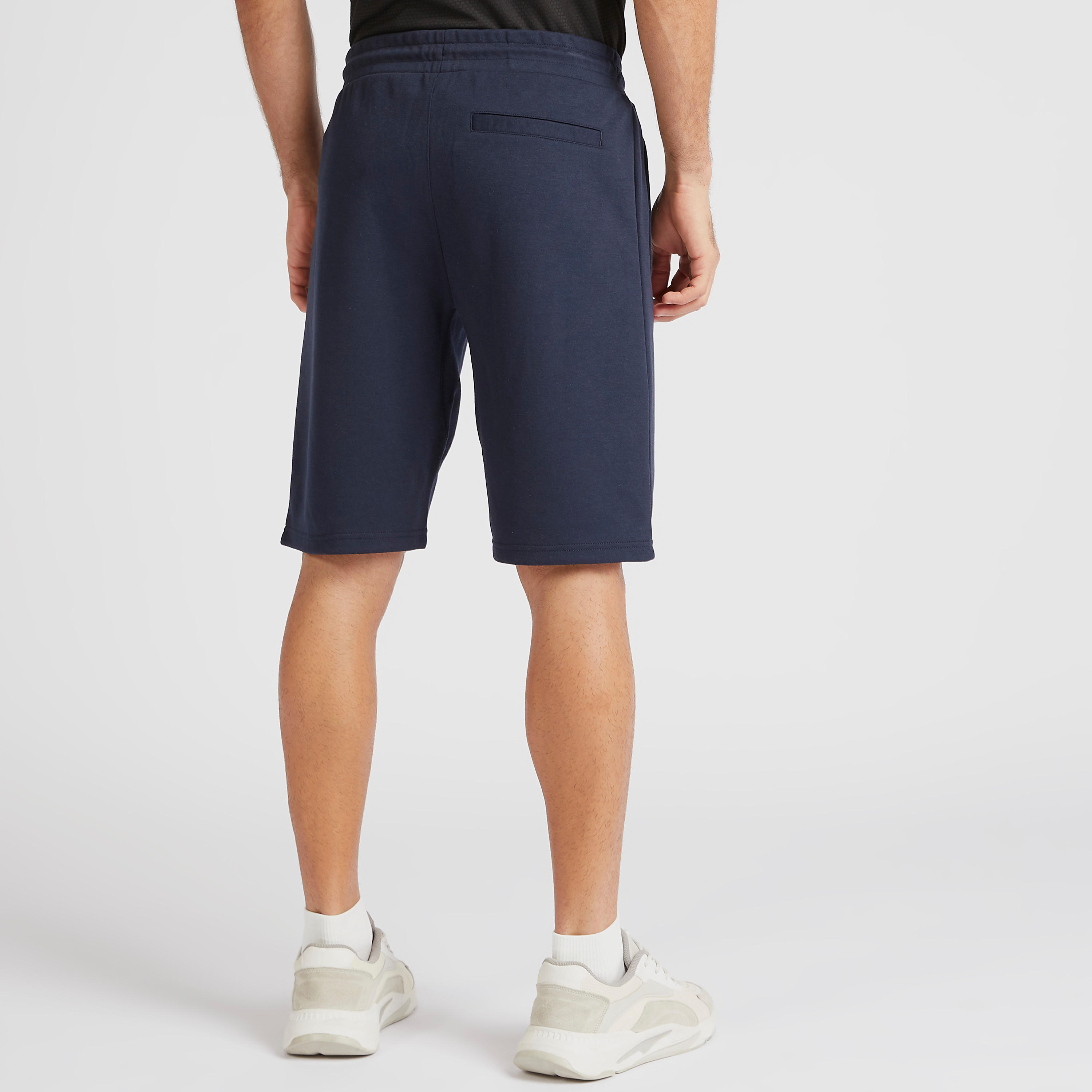 Solid Shorts with Drawstring Closure and Pockets-men-clothing-sportswearandactivewear-bottoms-image-4